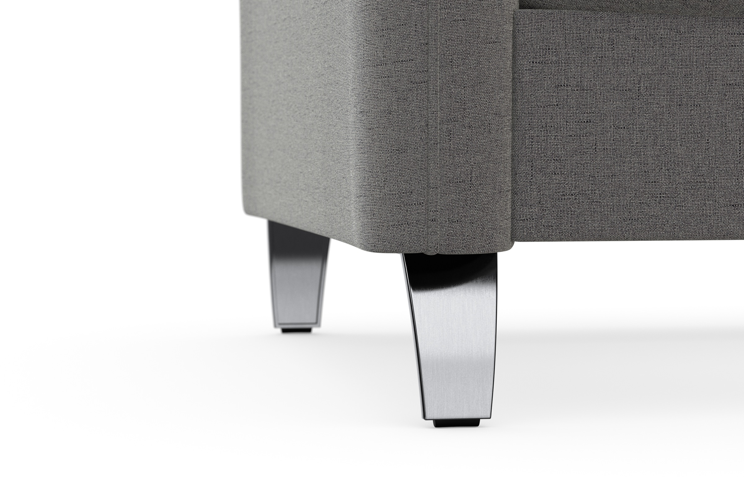 sit&more Ecksofa »Grenoble L-Form mit Federkern«, wahlweise mit Bettfunktion, Bettkasten, Arm- und Kopfteilverstellung