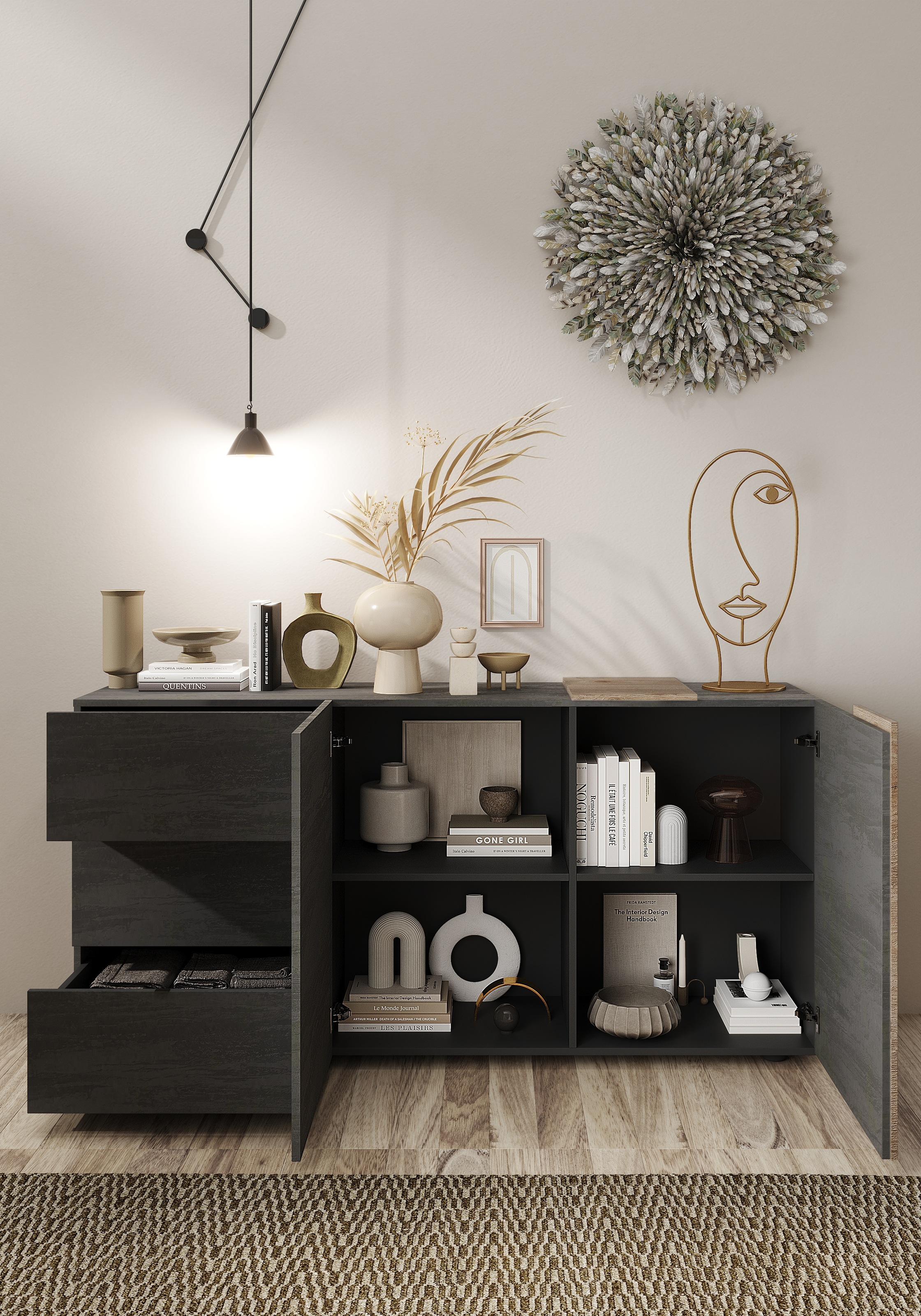 INOSIGN Sideboard »Venus, Kommode«, Breite 181 cm