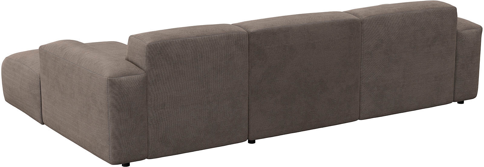 FLEXLUX Ecksofa »Lucera bequem und komfortabel durch hochwertigen Sitzaufbau, L.Form«, modern & anschmiegsam, Kaltschaum, Stahl-Wellenunterfederung