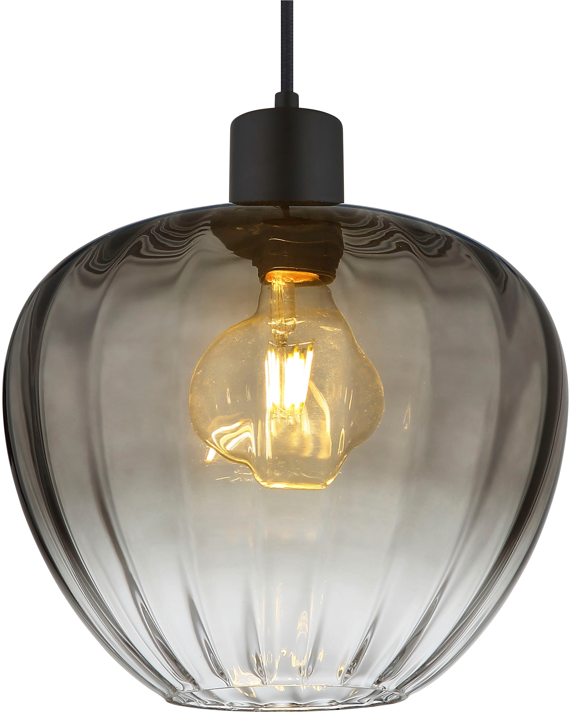 NOWA Pendelleuchte »TOY«, 1 flammig, Leuchtmittel E27 | ohne Leuchtmittel, Glas, Hängelampe, Wohnzimmer, Esstisch, Design