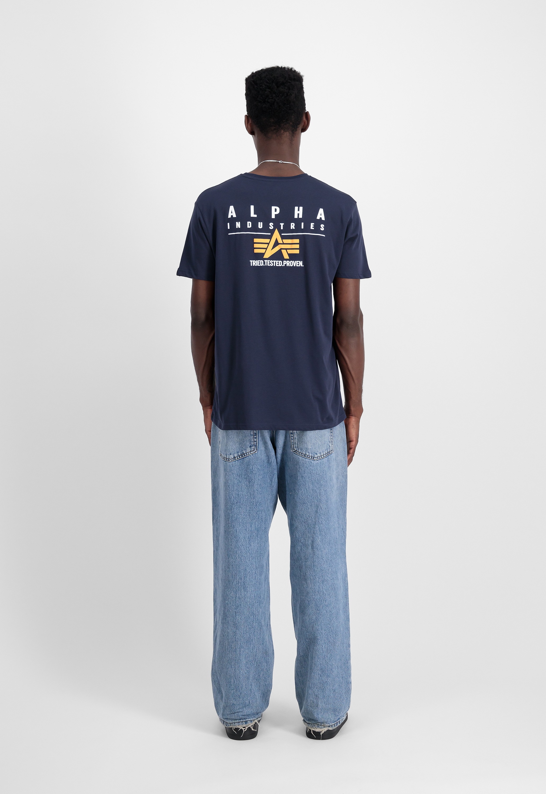 Alpha Industries T-Shirt »Alpha Industries Men - T-Shirts Puff Print Logo BP T«