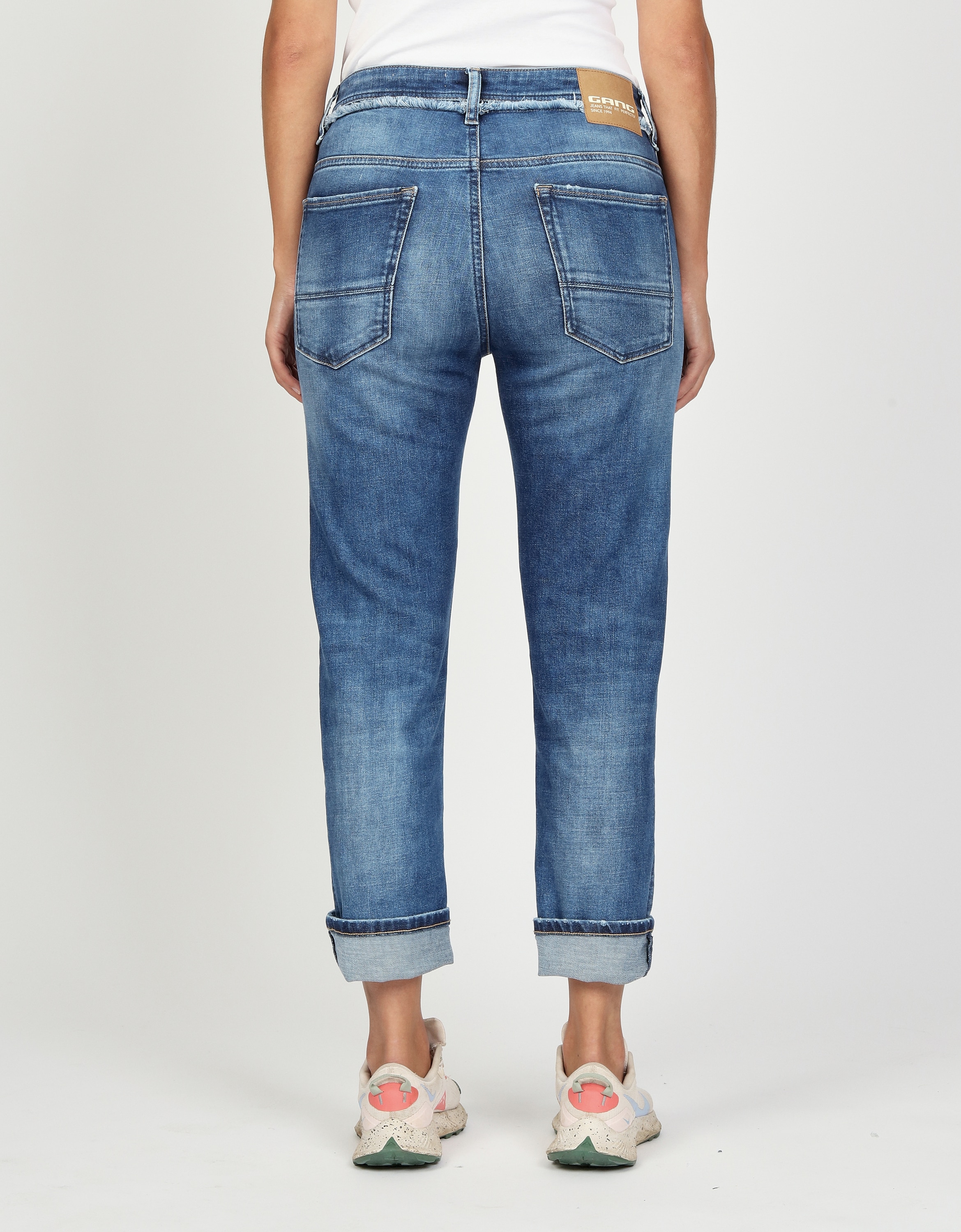 GANG Boyfriend-Jeans »GANG Jeans Boyfriend 94NICA CROPPED«