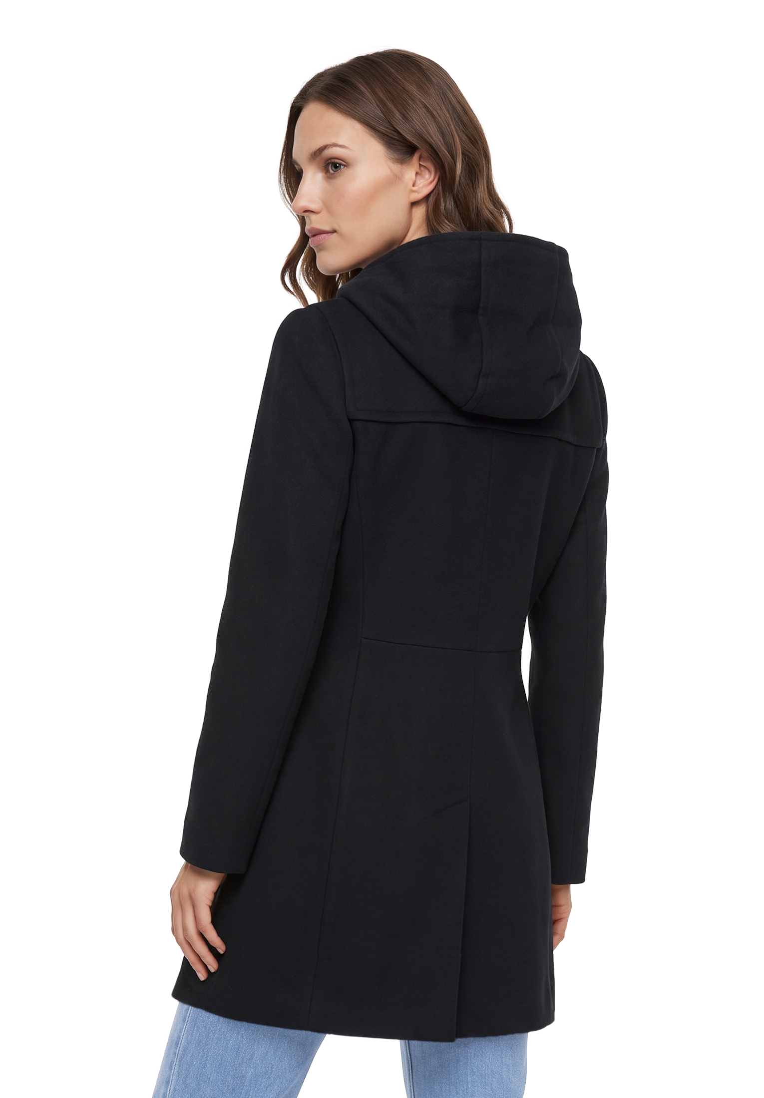 Gil Bret Dufflecoat Mantel im Dufflecoat-Style mit Kapuze/mit Wolle