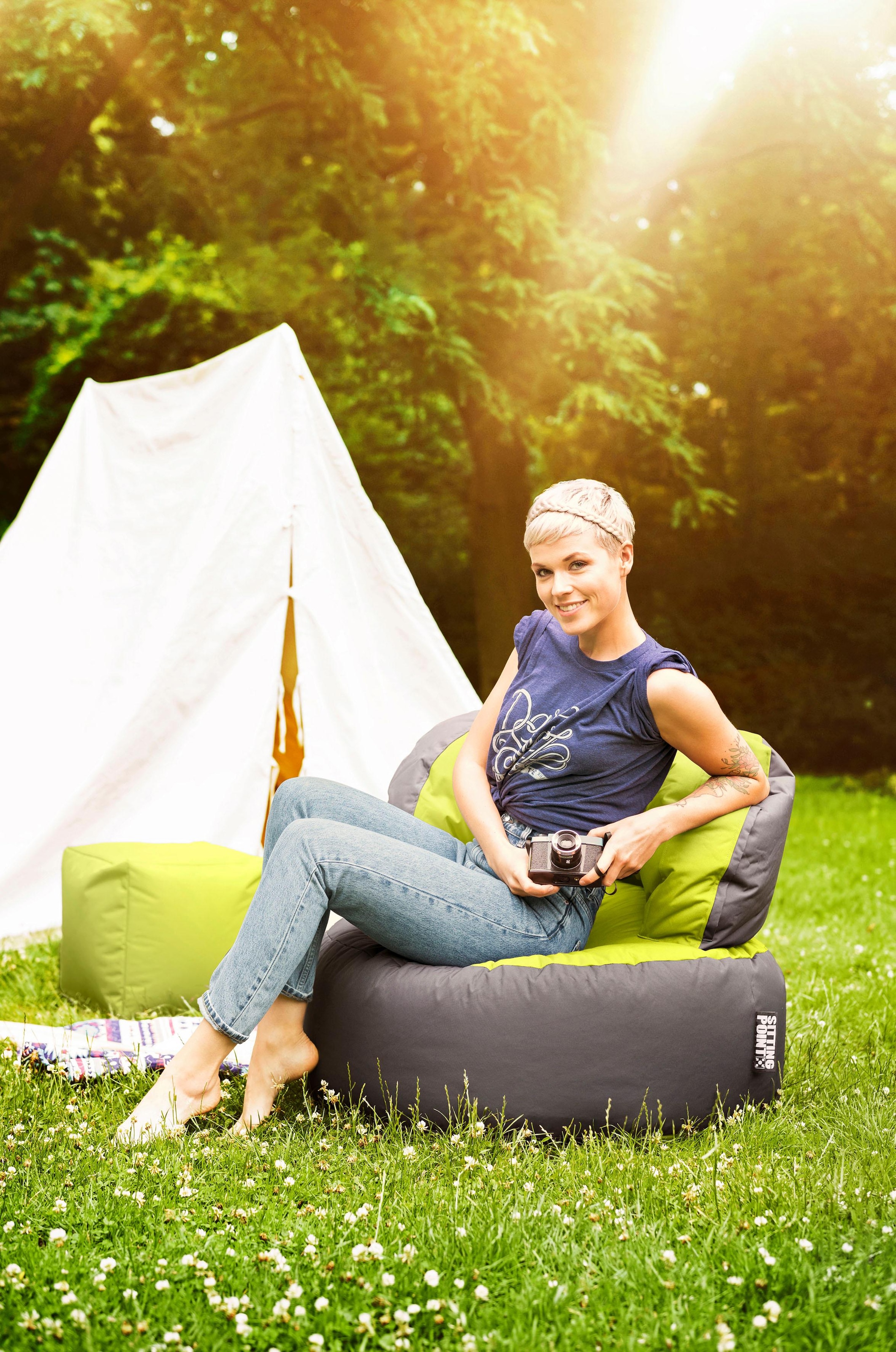 Sitting Point Sitzsack »SCUBA Bebop«, zweifarbig