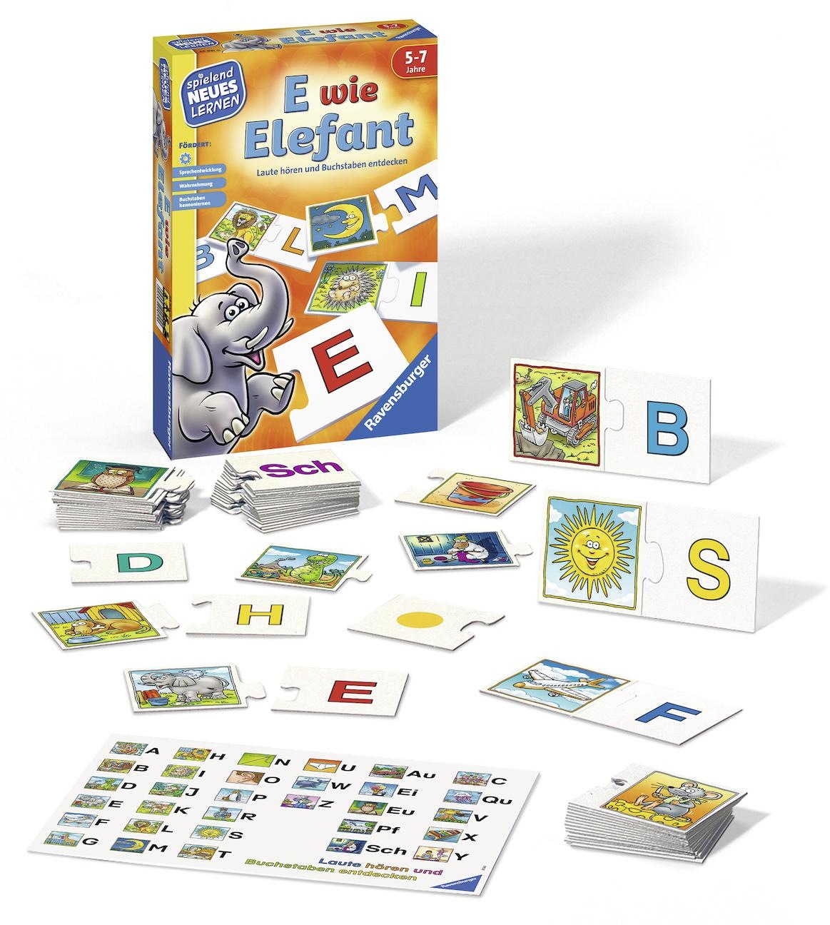 Ravensburger Spiel »E wie Elefant«, Made in Europe, FSC® - schützt Wald - weltweit