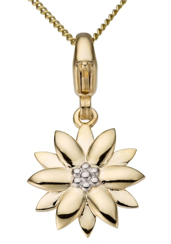 Firetti Charm-Einhänger »Blume, Glanz, teilw. rhodiniert, massiv« kaufen