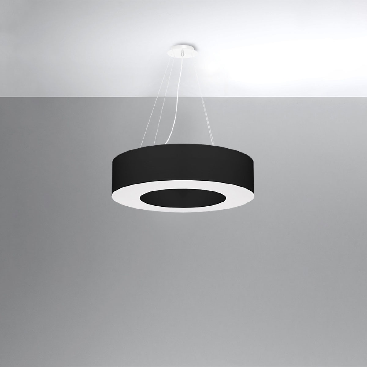 SOLLUX lighting Kronleuchter »SATURNO«, 6 flammig, Leuchtmittel E27 | ohne Leuchtmittel, Slush -Einstellung