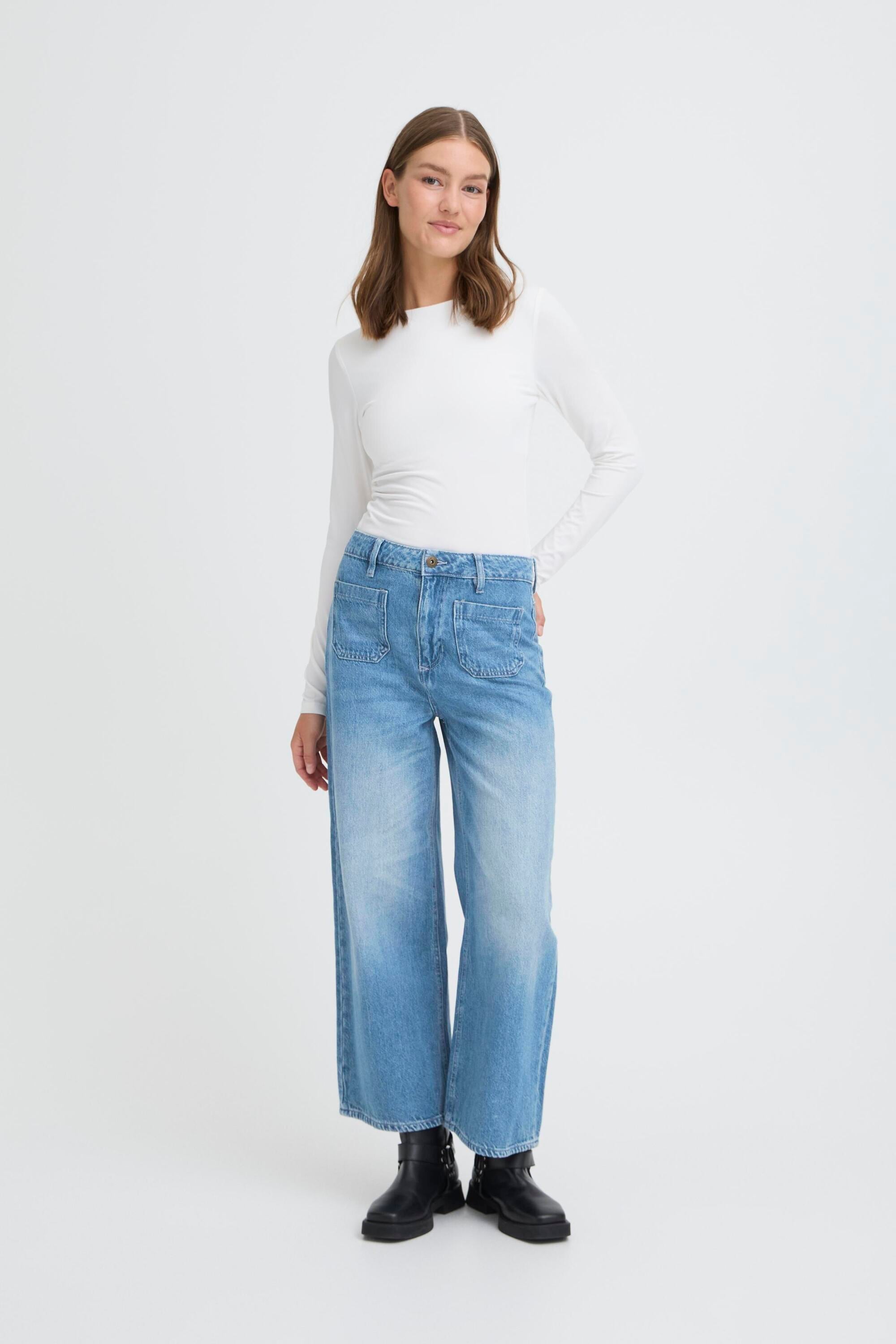 Ichi Weite Jeans »Casual Hose IHPAMMY«