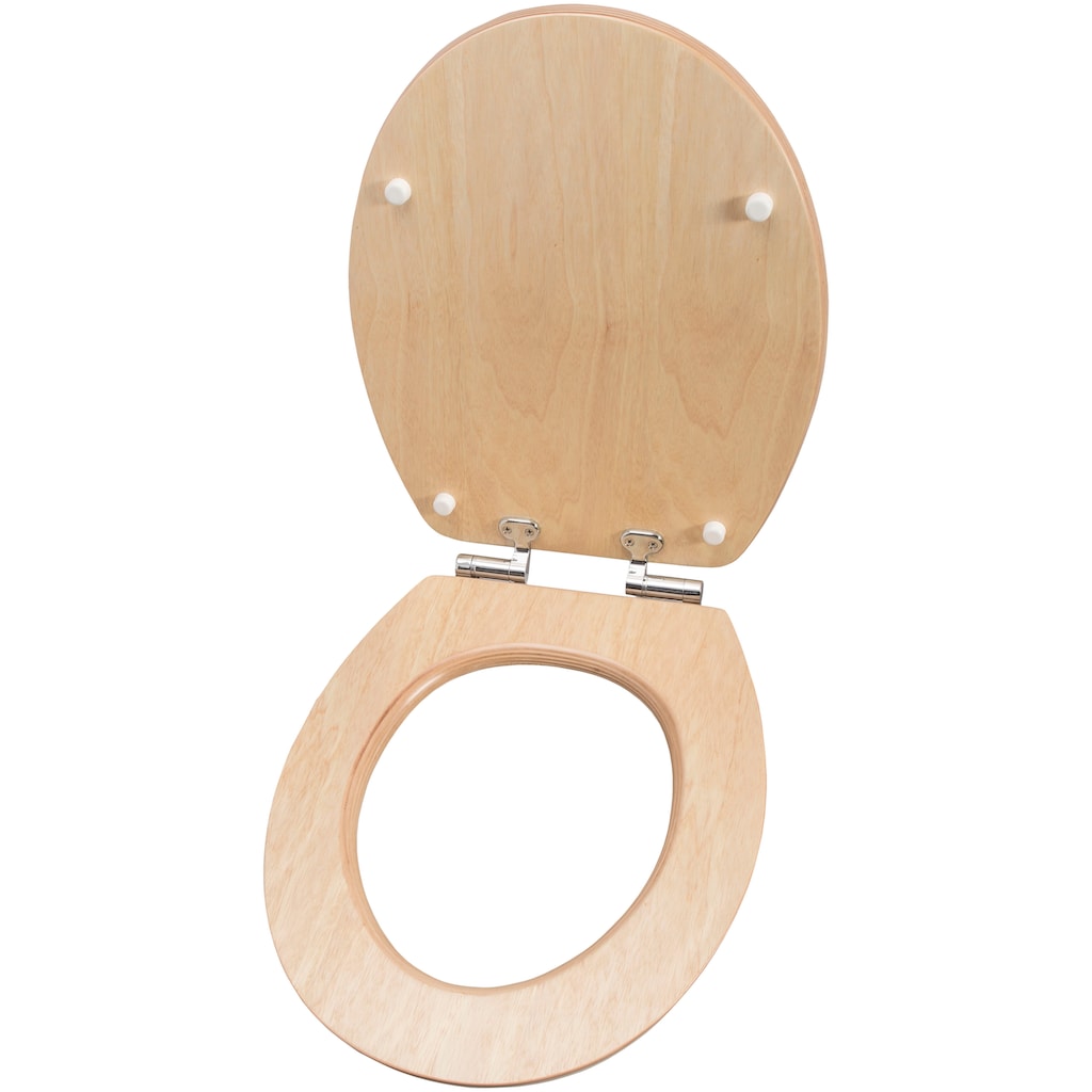 CORNAT WC-Sitz »Hochwertiges Echtholz - Kiefer - Absenkautomatik«