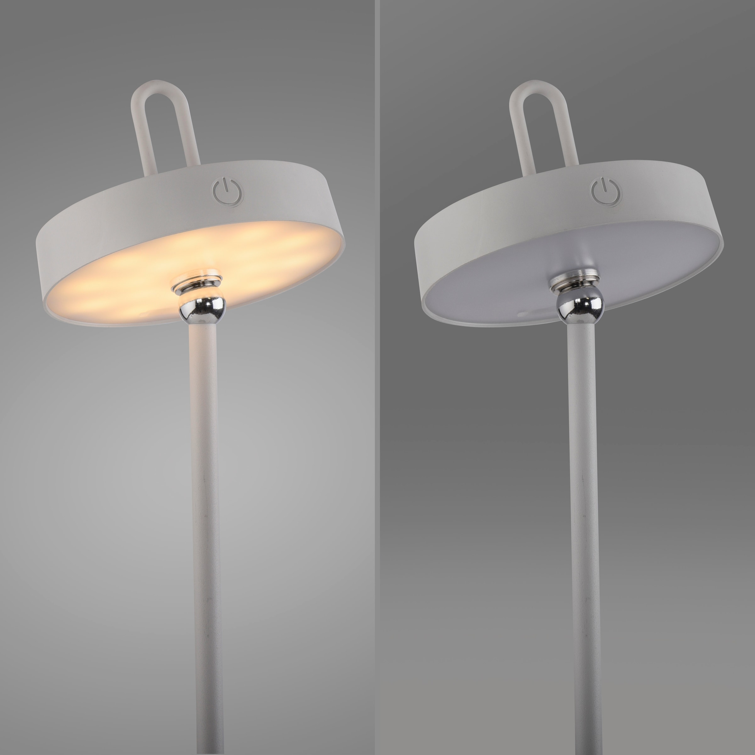 JUST LIGHT Tischleuchte »AMAG«, 1 flammig, Leuchtmittel LED-Modul | LED fest integriert, Akkuleuchte