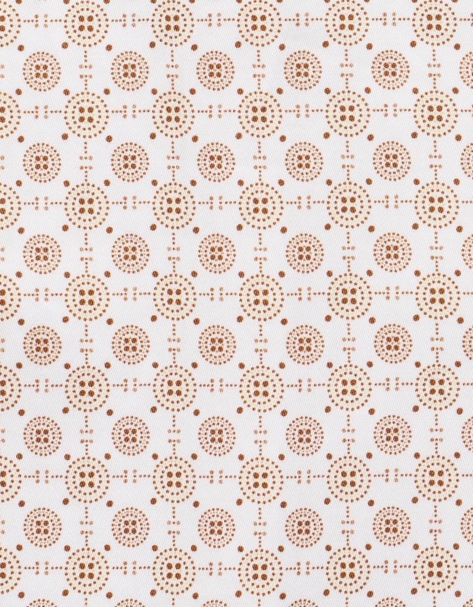 bugatti Kurzarmhemd, aus Satin-Twill
