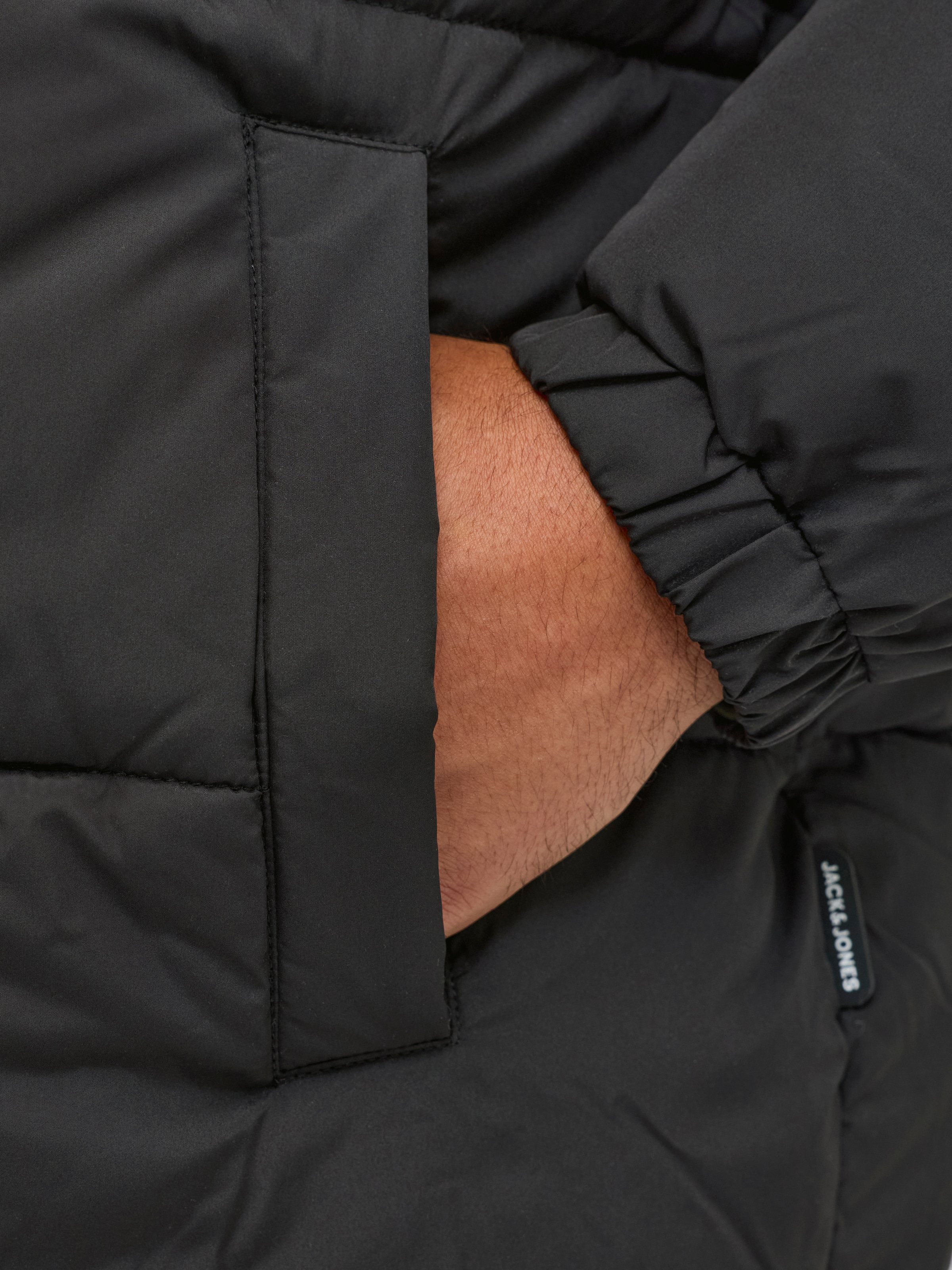 Jack & Jones PlusSize Steppjacke »JJMAZE PUFFER COLLAR PLS« ohne Kapuze