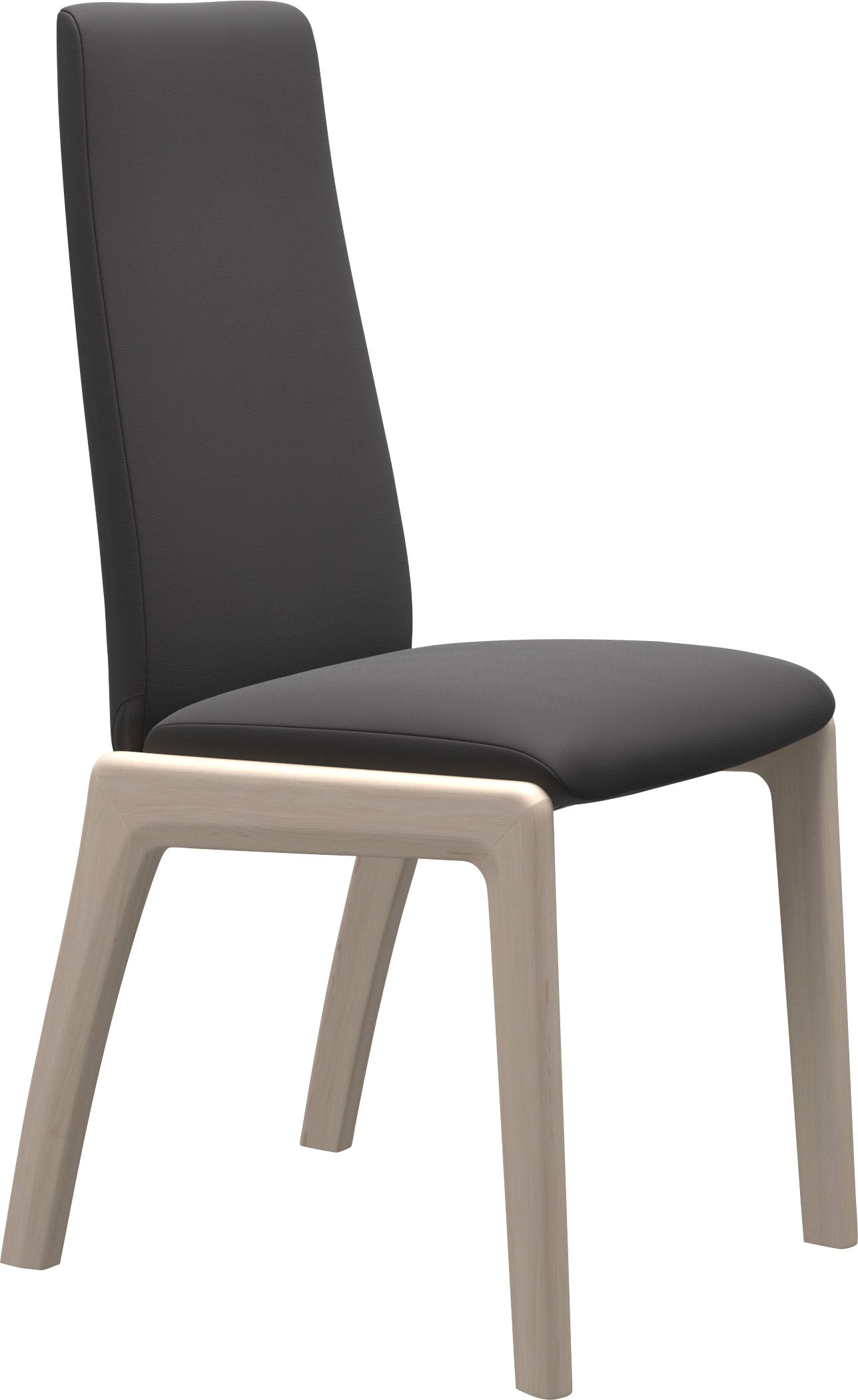 Stressless® Polsterstuhl »Laurel«, Leder PALOMA, High Back, Größe M, mit abgerundeten Beinen in Eiche gekalkt