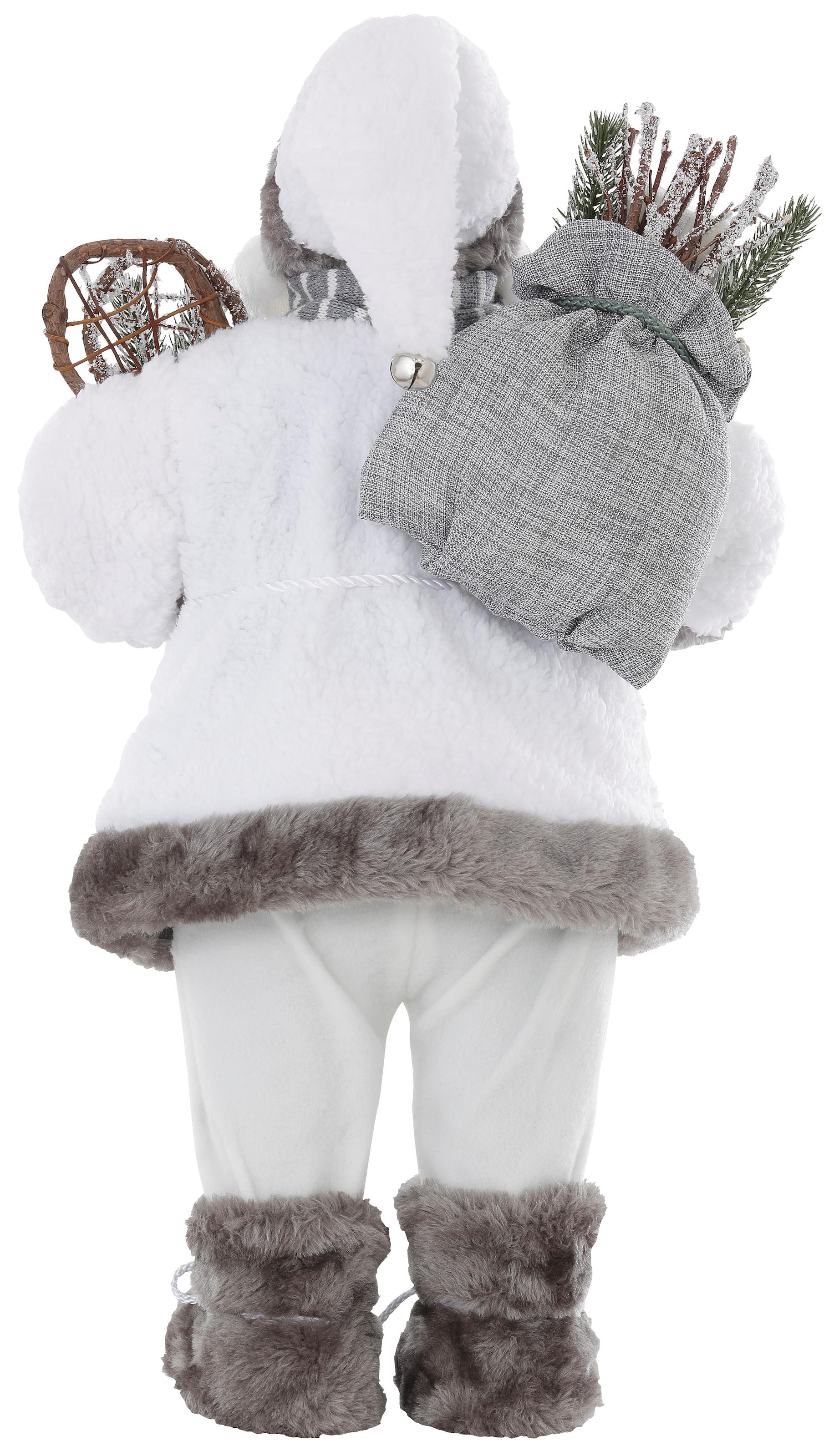HOSSNER - und Weihnachtsdeko weißem Mantel online »Santa Weihnachtsmann HOMECOLLECTION Laterne«, bestellen mit