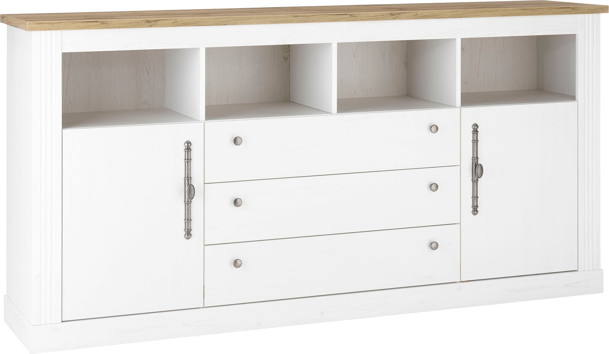 Home affaire Sideboard »WESTMINSTER BESTSELLER!«, (Breite ca. 193 cm), im romantischen Landhausstil