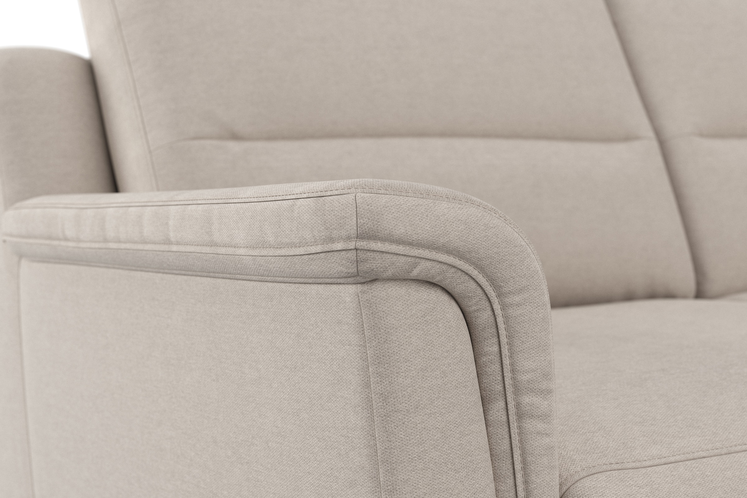 sit&more Ecksofa »Farö L-Form«, inklusive Federkern, wahlweise mit Bettfunktion und Bettkasten