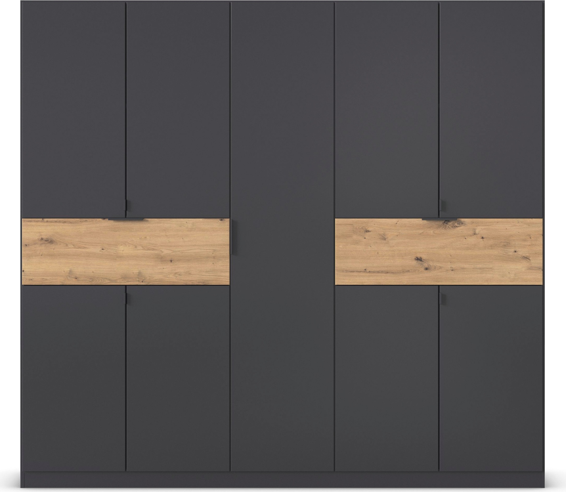 rauch Drehtürenschrank »Kleiderschrank Schrank Garderobe Wäscheschrank TICAO«, (Schubladen in der Höhe variabel positionierbar), mit 2 geräumigen Schubladen, viel Stauraum MADE IN GERMANY