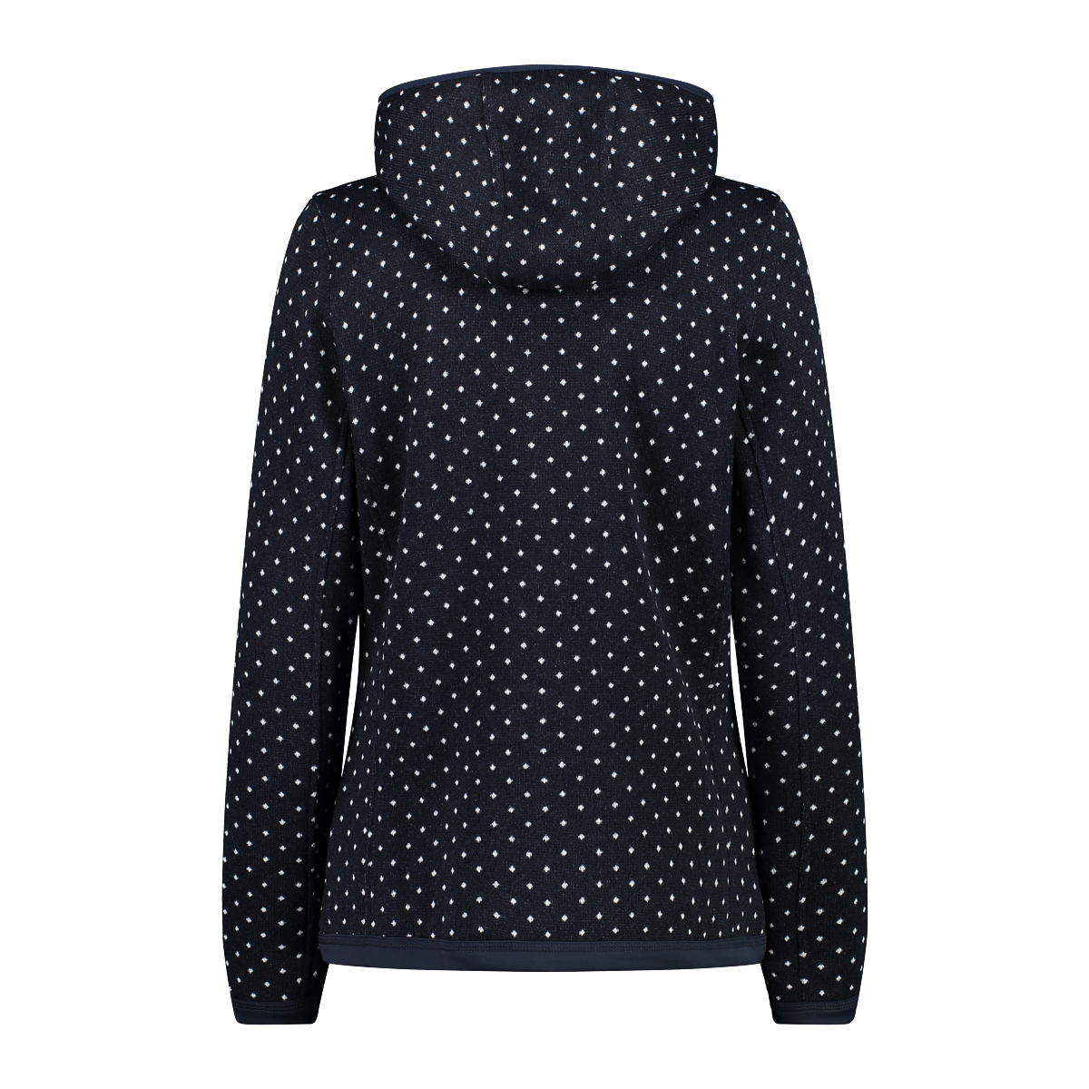 CMP Strickfleecejacke »WOMAN JACKET FIX HOOD«, mit Kapuze, wärmend