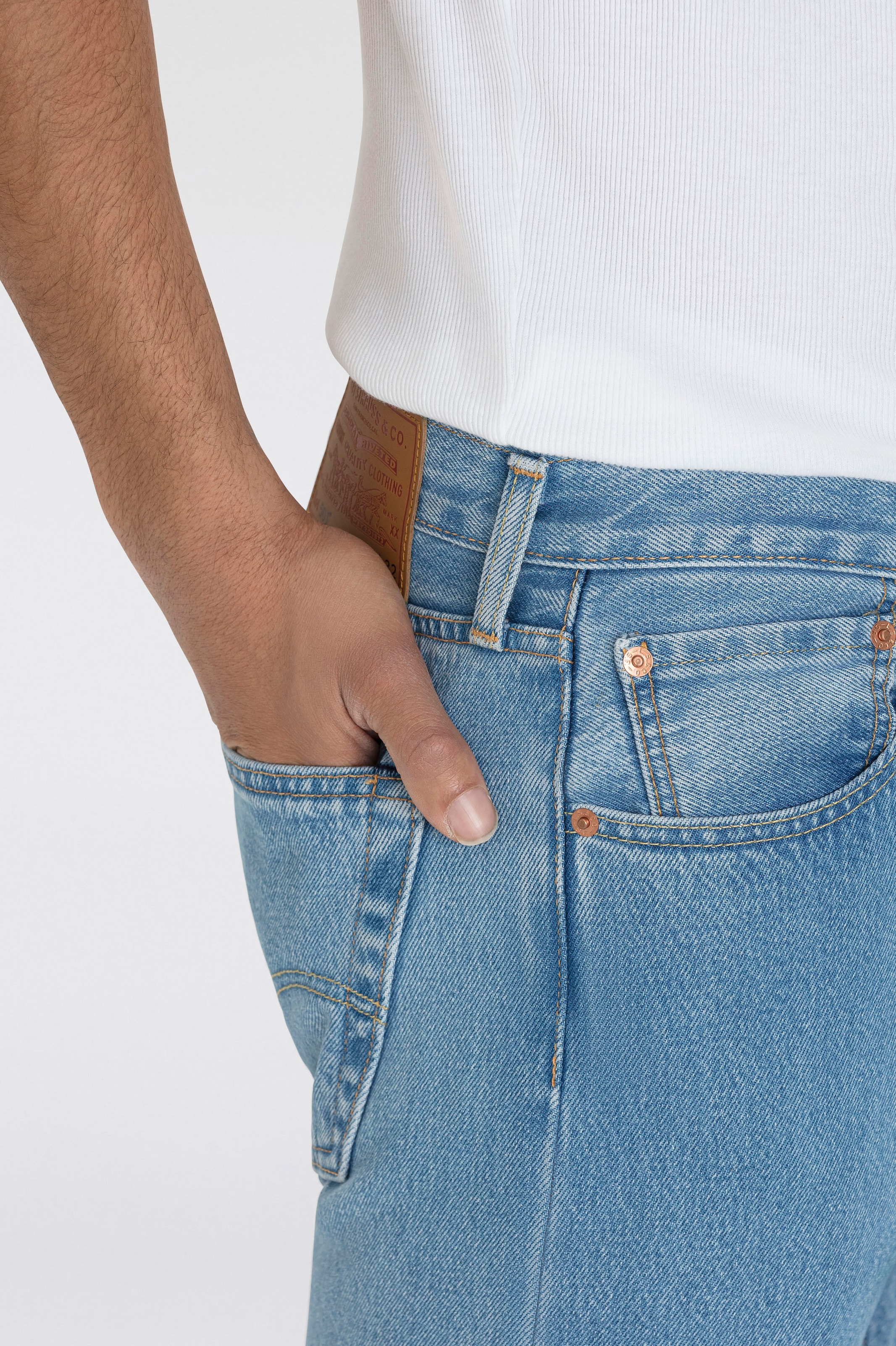 Levi's® Straight-Jeans »501 LEVI'S ORIGINAL«, mit Markenlabel