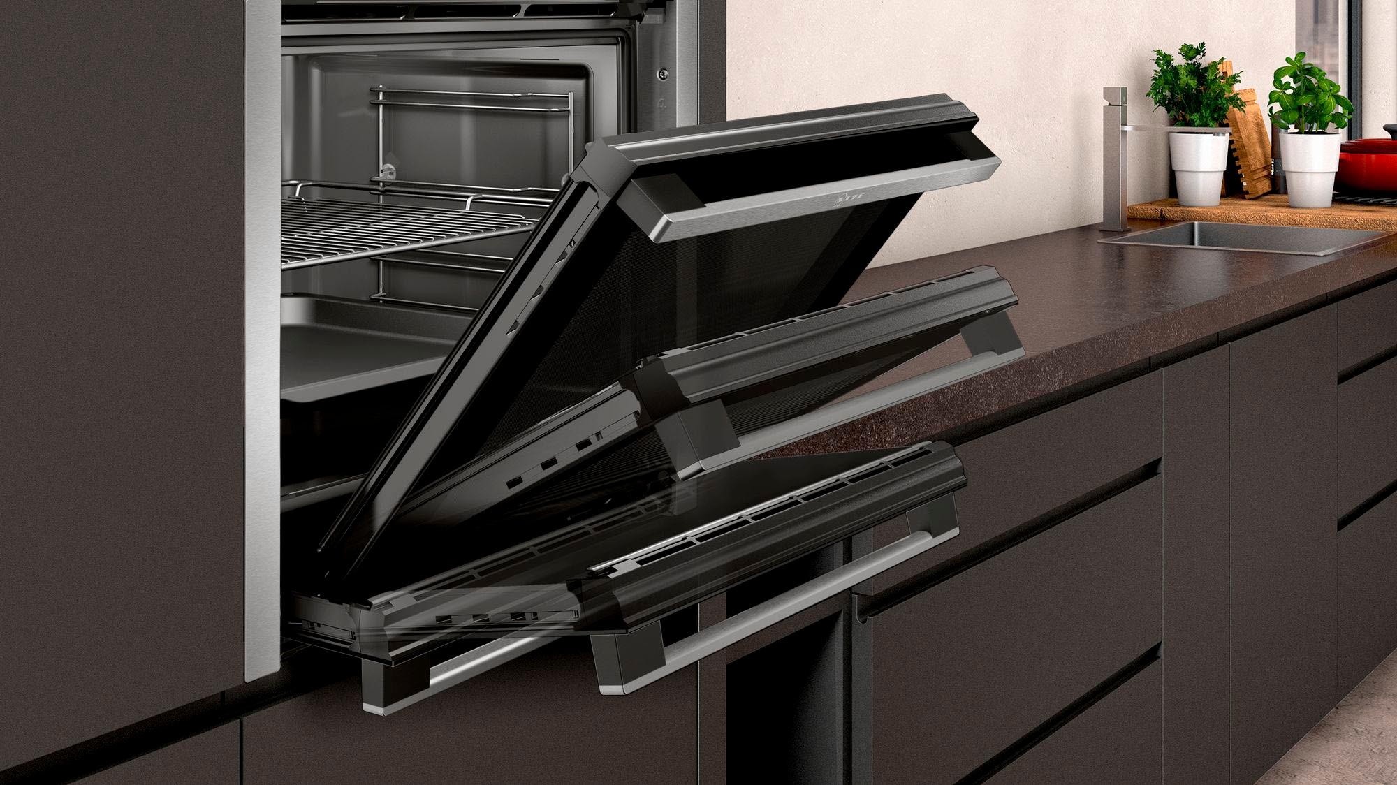 NEFF Backofen-Set »XB16HIDE«, B3CCE2AN0, EasyClean, Hide®, CircoTherm® Heißluftsystem