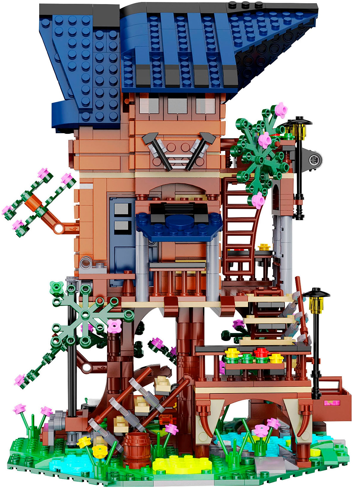 Jamara Konstruktions-Spielset »CaDA, Bricks, Baumhaus 4 Jahreszeiten (402866)« mit LED Licht