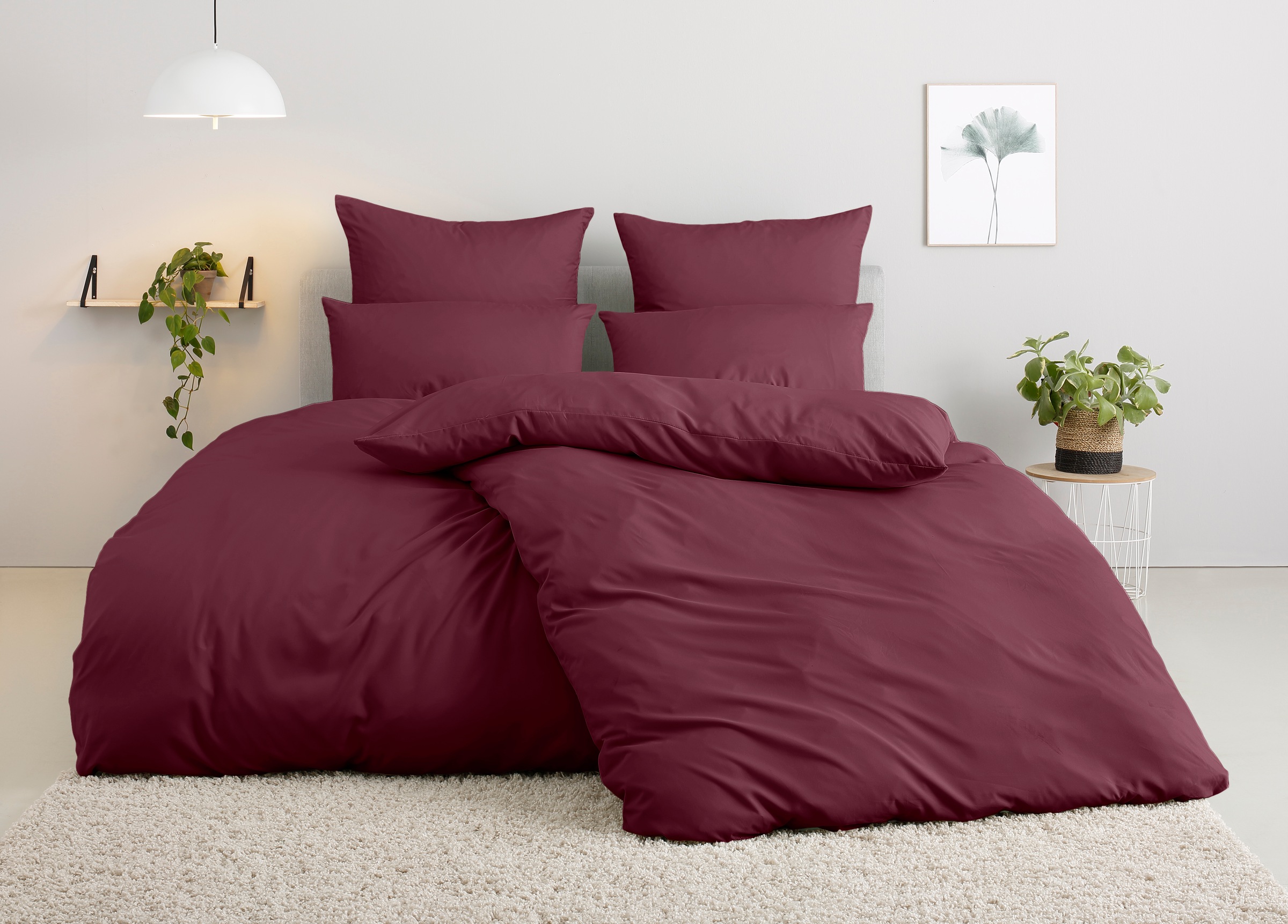my home Bettwäsche »Desner«, Premium Qualität, 100 % Polyester, sehr weich, günstig online kaufen