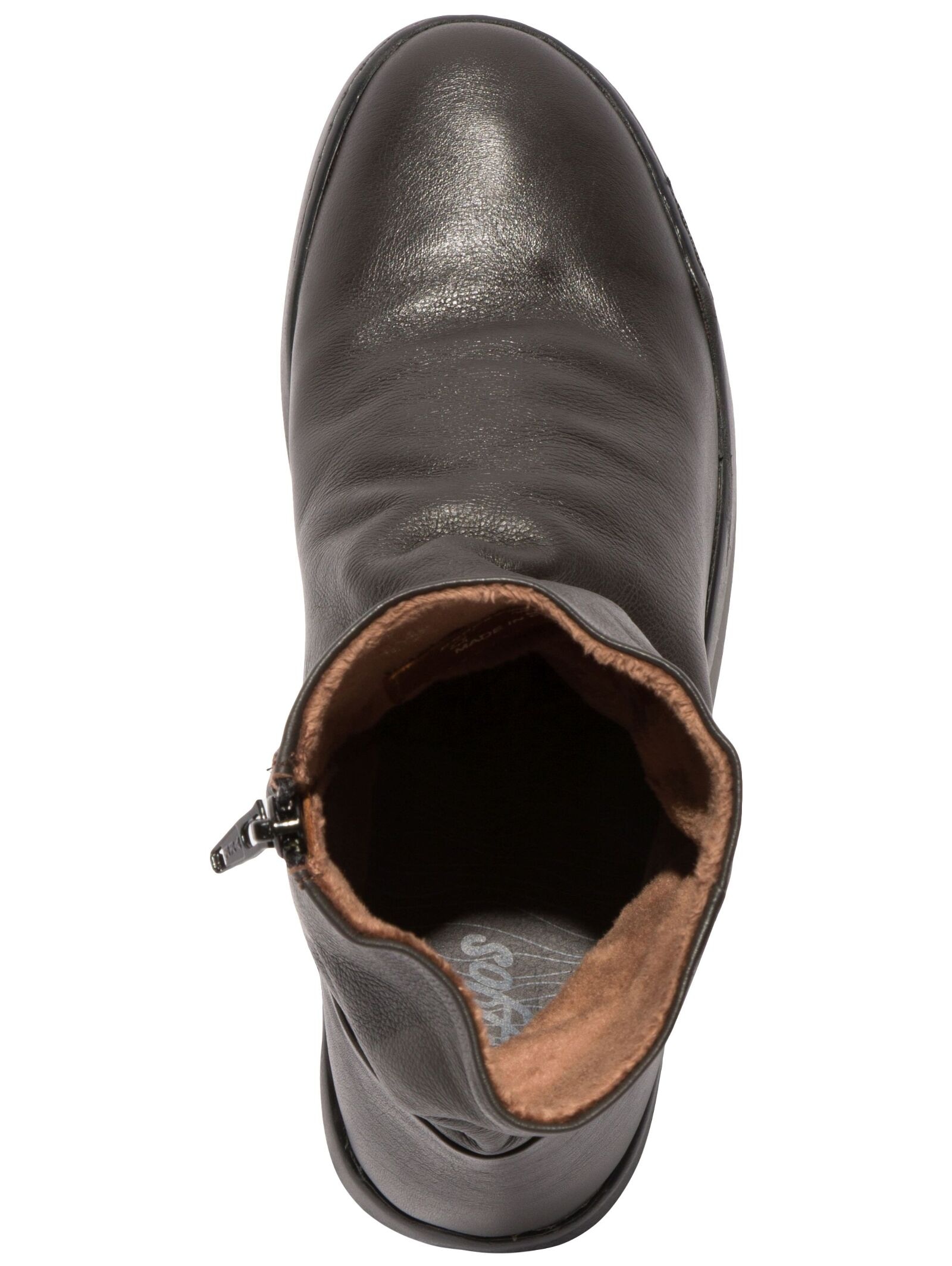 softinos Stiefelette »softinos Stiefelette Leder/Textil«