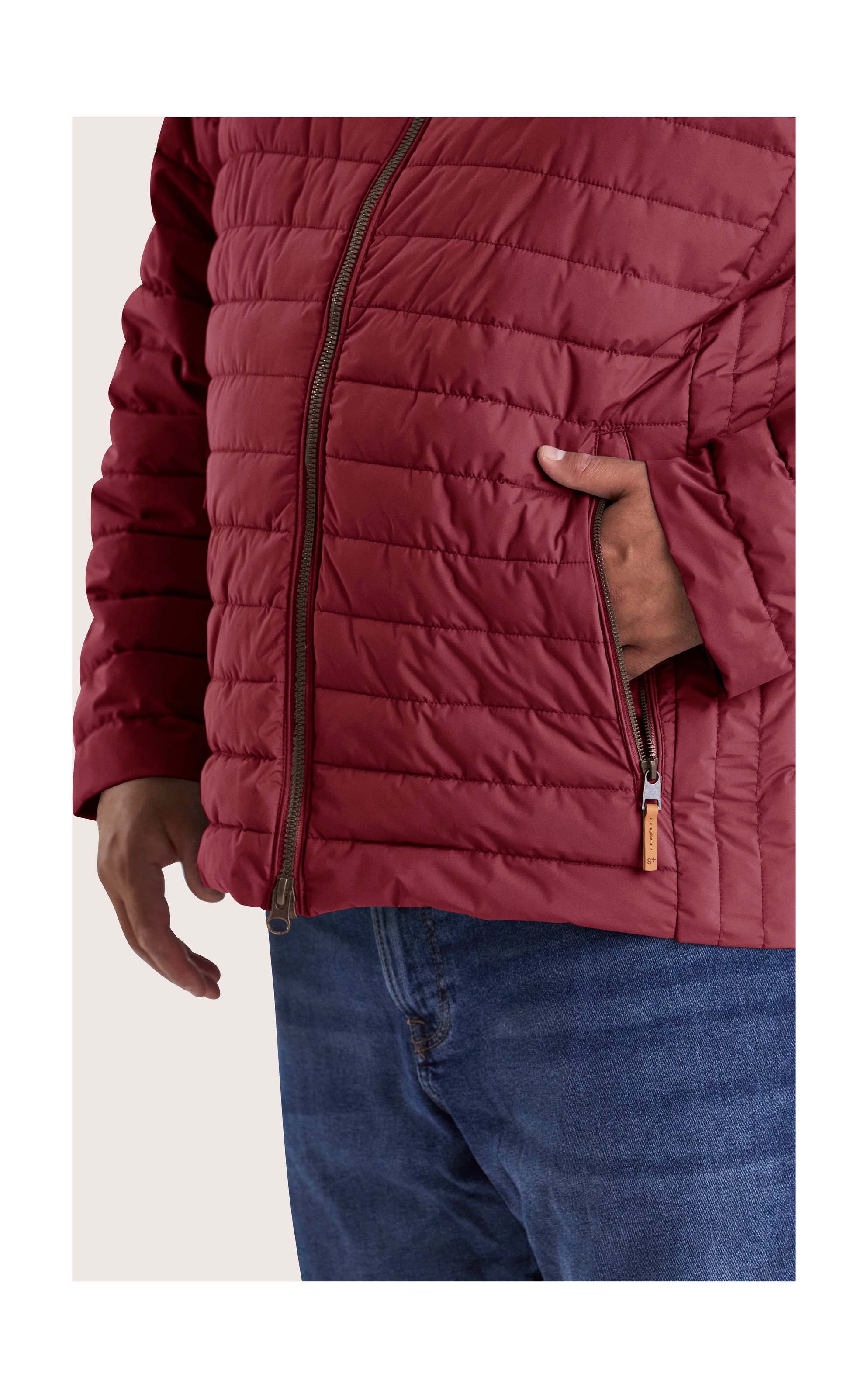 STOY Steppjacke »STW 15 MN QLTD JCKT«, Leichte, atmungsaktive, wasserabweisende Herren Steppjacke von STOY