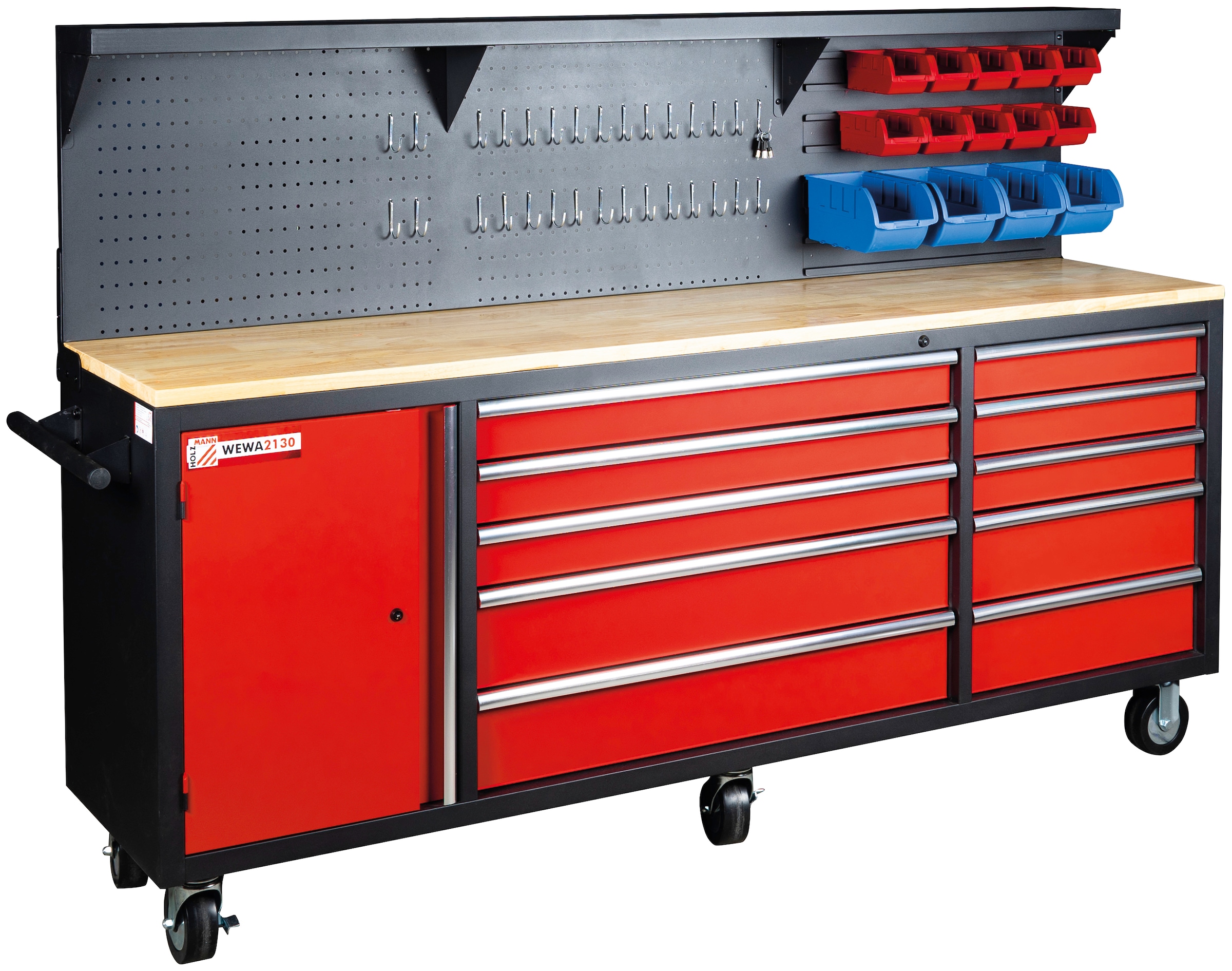 Holzmann Werkstattwagen »WEWA2130«, BxTxH: 221x49x143,8 cm