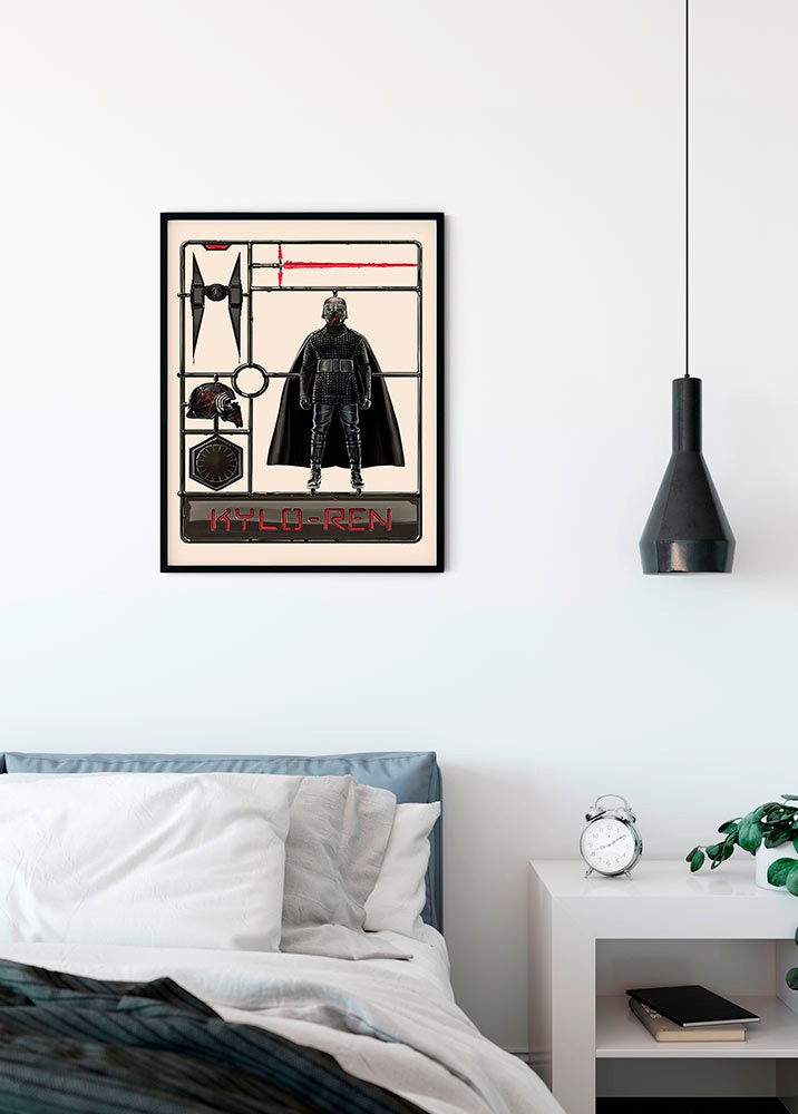 Komar Bild »Star Wars Toy Kylo« Star Wars 1 Stk. tlg. Wandbild zur Dekoration im Kinderzimmer - ohne Rahmen