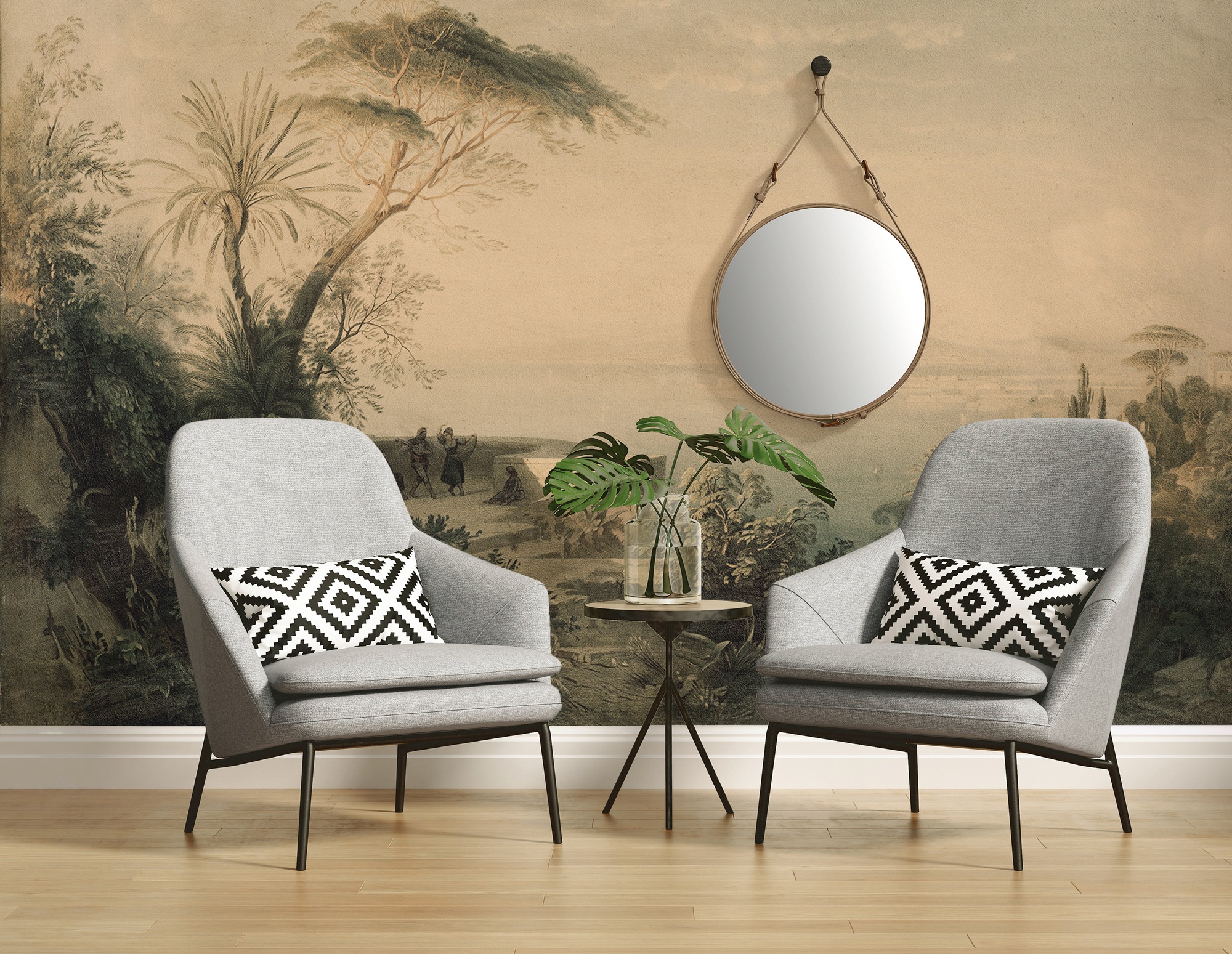 Architects Paper Fototapete »Atelier 47 Ancient Painting 2« Meer glatt Vlies, Wand, Schräge, Decke