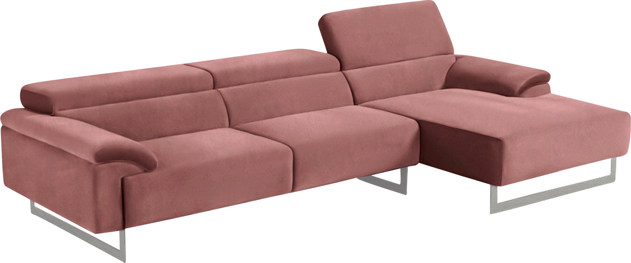 Egoitaliano Ecksofa »Malika, edel und bequem, Designsofa mit hochwertigen B günstig online kaufen