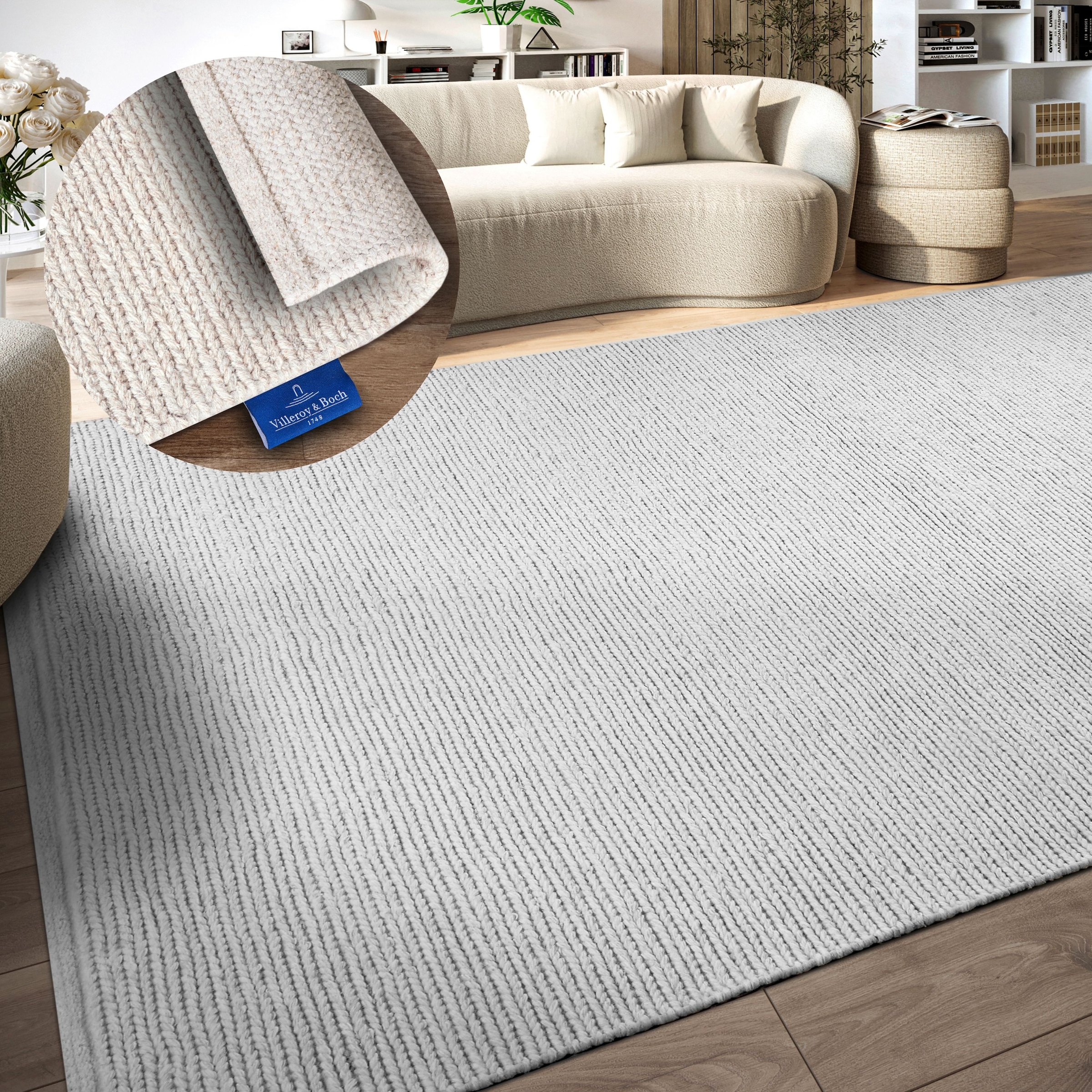Villeroy & Boch Wollteppich "Francois" rechteckig 7 mm Höhe in rund, oval, günstig online kaufen