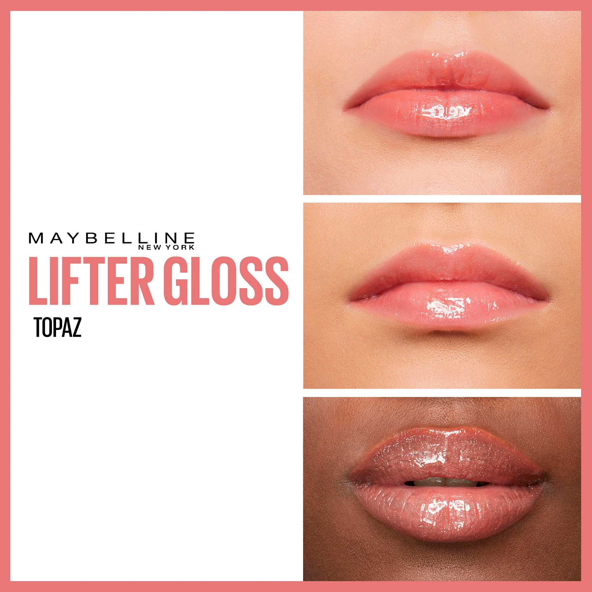 MAYBELLINE NEW YORK Lipgloss »Lifter Gloss«, mit natürlichen Inhaltstoffen