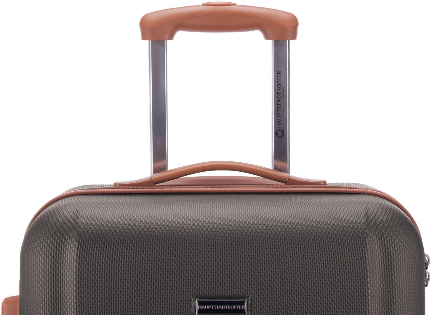 Hauptstadtkoffer Hartschalen-Trolley »Wannsee, 68 cm«, 4 Rollen, Hartschalen-Koffer Koffer mittel groß Reisegepäck TSA Schloss