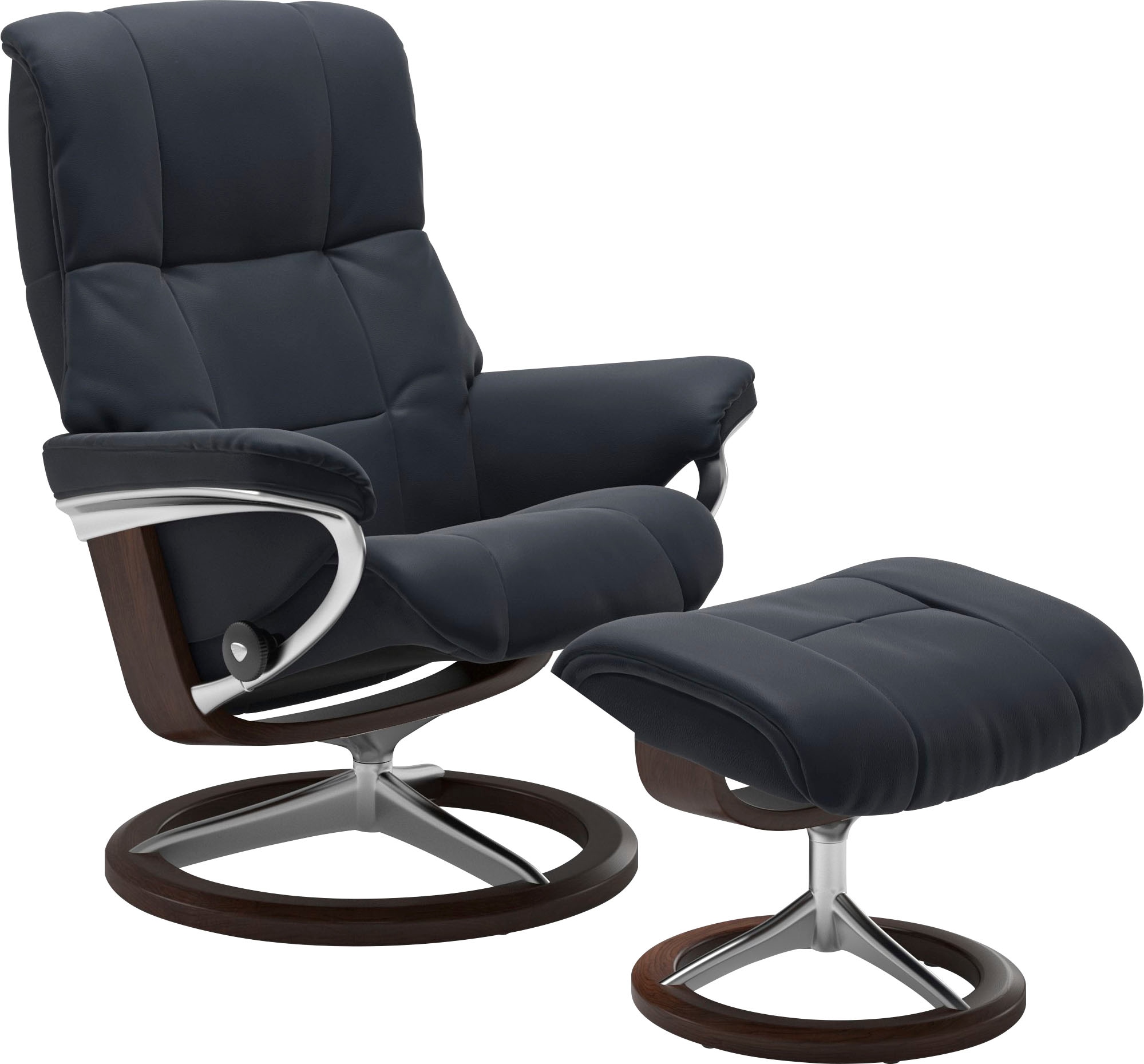 Stressless Fußhocker "Mayfair" mit Signature Base, Gestell Braun günstig online kaufen