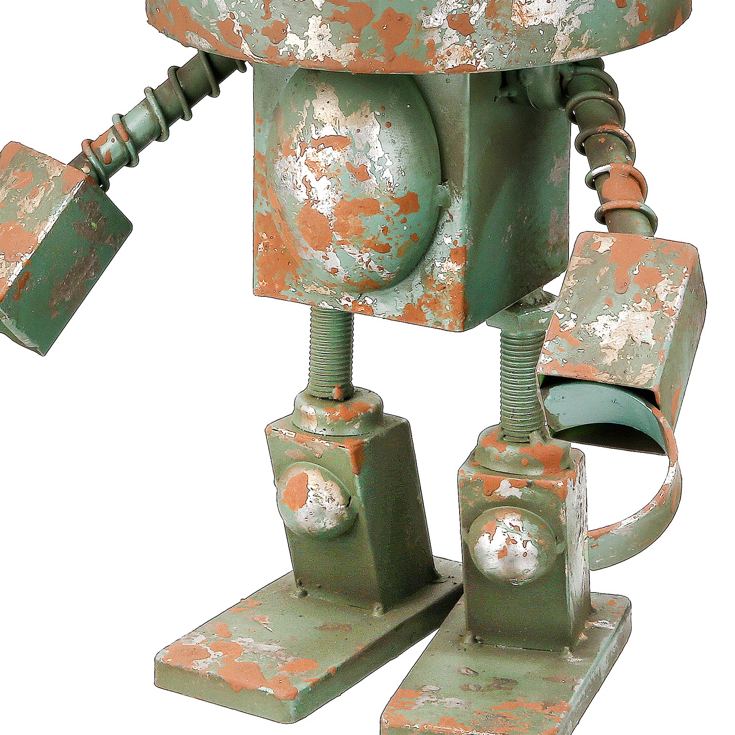 Casablanca by Gilde Übertopf »Übertopf Roboter Robotic grün H. 42 cm«, (1 St.)