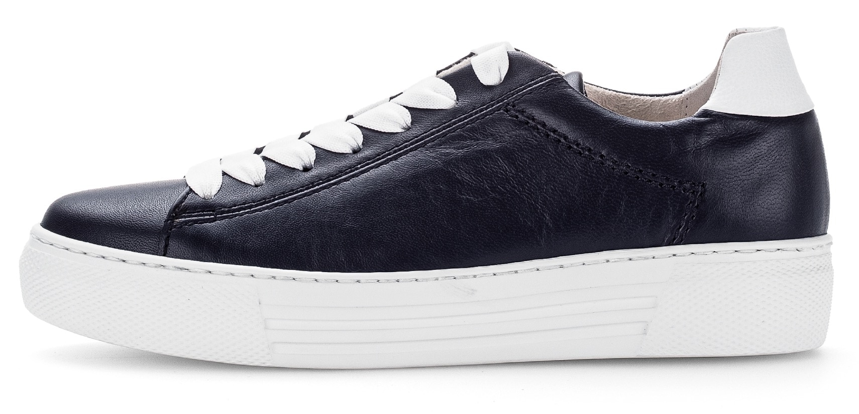 Gabor Plateausneaker »FLORENZ«, Freizeitschuh, Halbschuh, Schnürschuh mit Fußbett, G-Weite