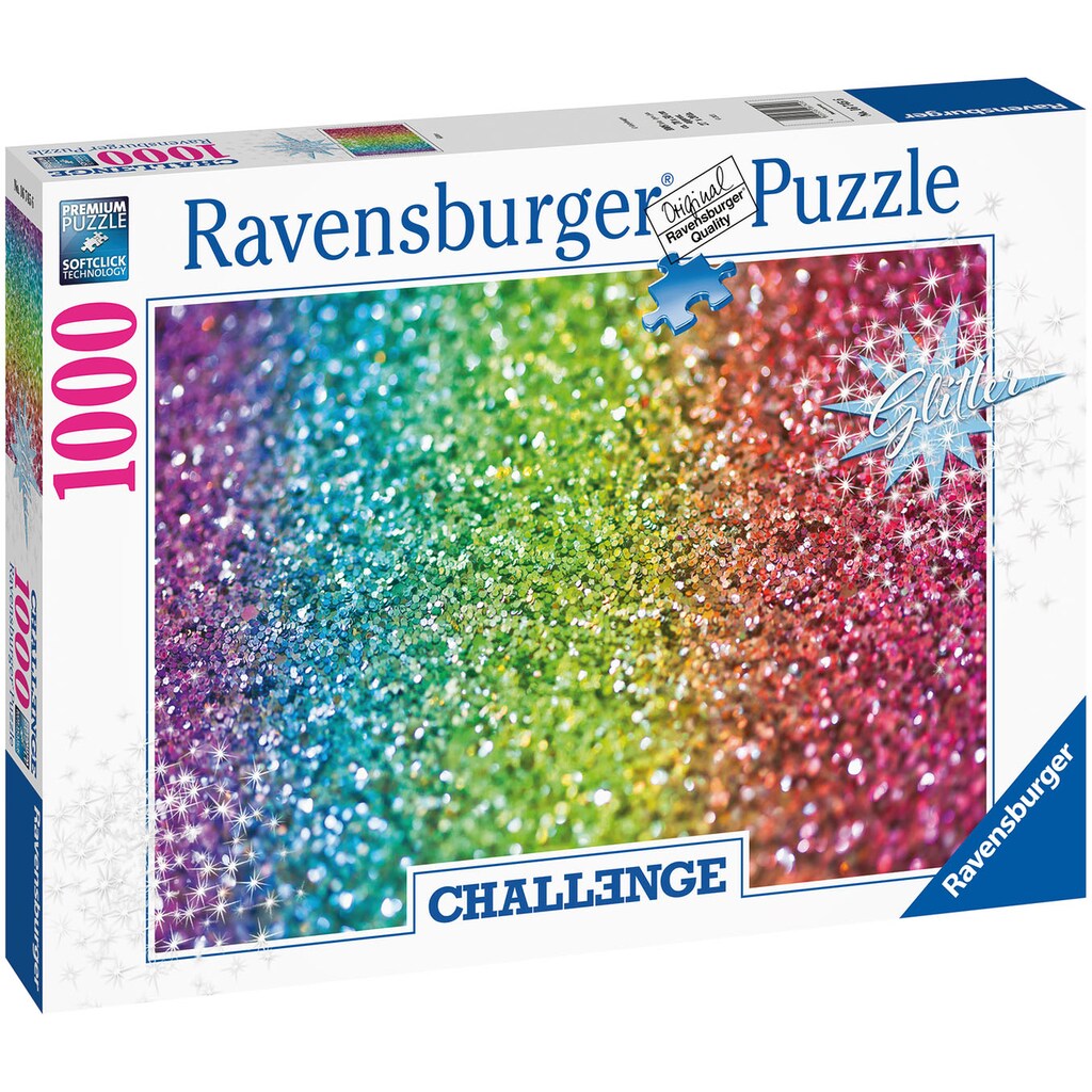 Ravensburger Puzzle »Glitzer«, FSC® - schützt Wald - weltweit; Made in Germany