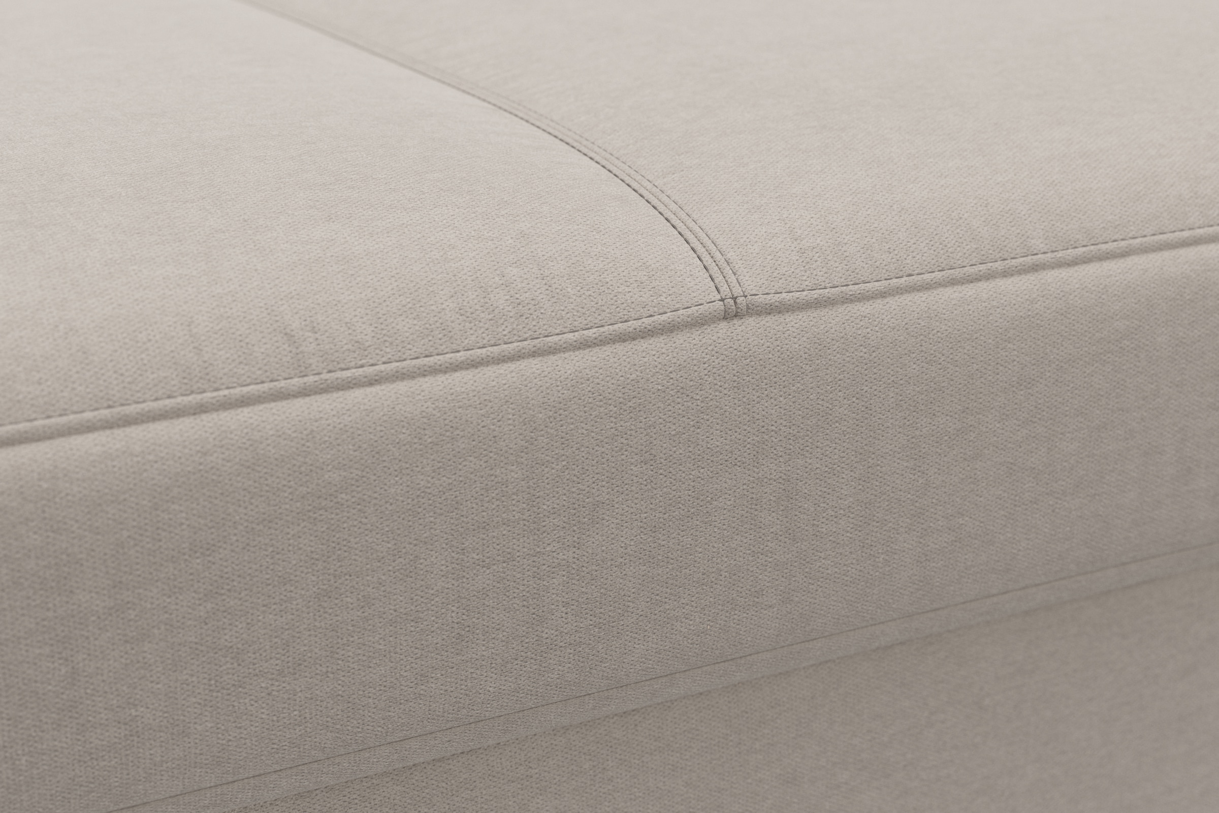 sit&more Hocker »Cabrio, B: 113 cm« individuell zu kombinieren, Federkern