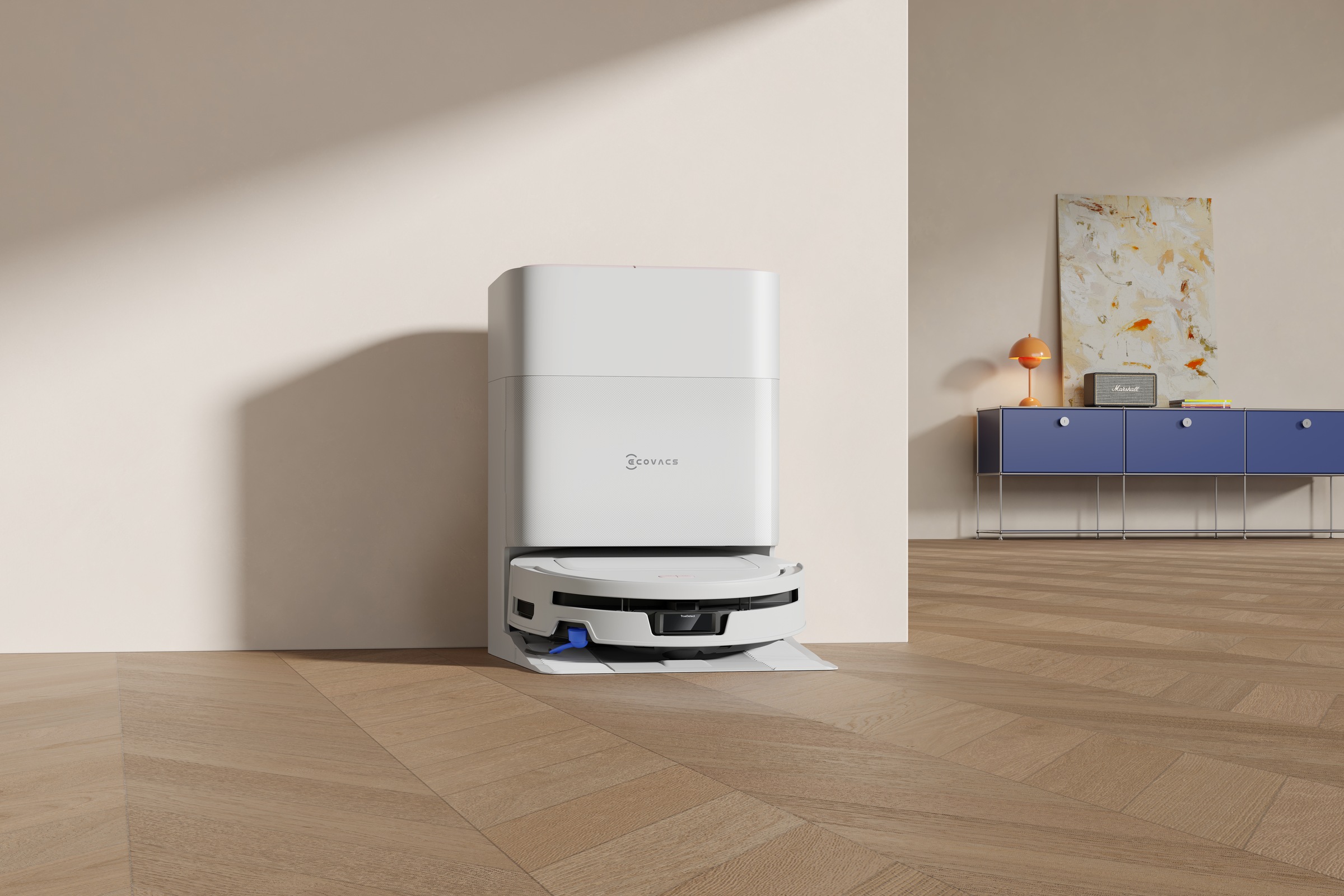 ECOVACS Nass-Trocken-Saugroboter »DEEBOT T90 MAX PRO« 40.000 Pa + 16,45L/s Luftstrom, Wischwalze, All-in-One Station
