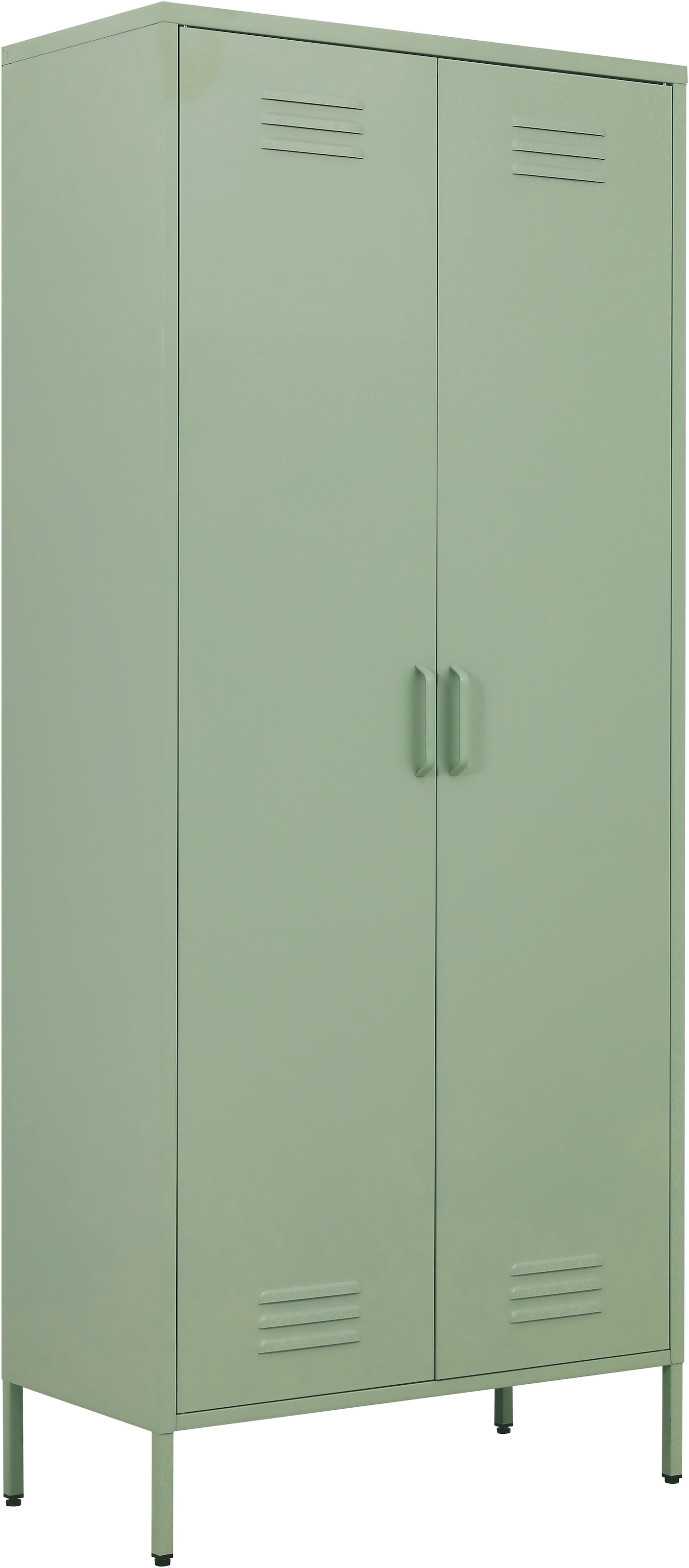 INOSIGN Drehtürenschrank »Kleiderschrank Schrank Metallschrank Mehrzweckschrank Siena Spind« in 4 Farben aus Metall,  in der Höhe verstellbar, abschließbar