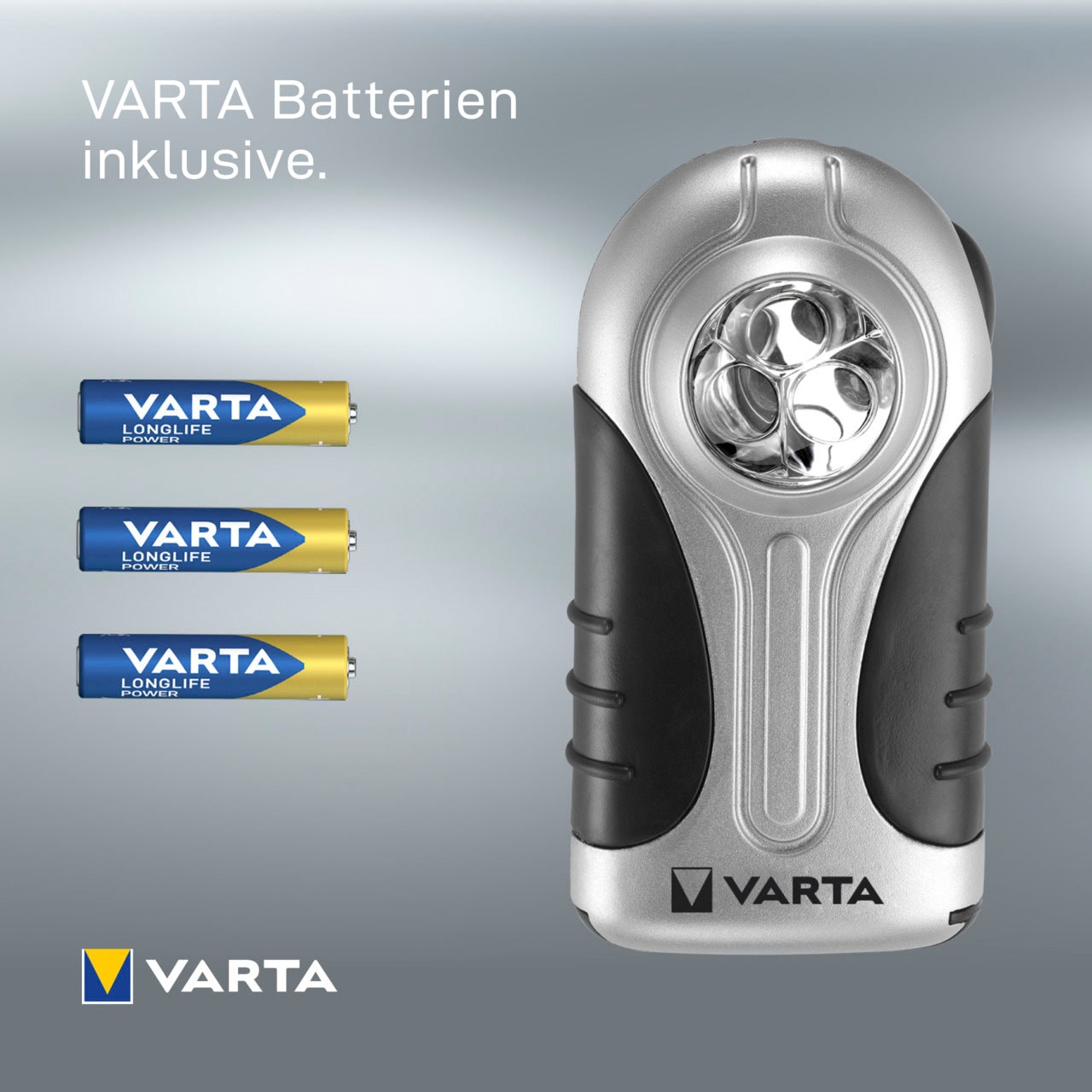 VARTA Taschenlampe »Silver Light« 1 Stk. tlg.