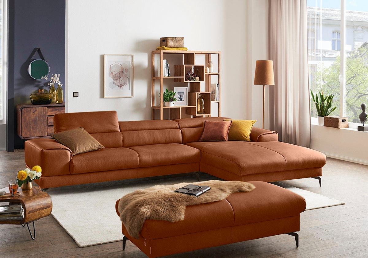 W.SCHILLIG Ecksofa »piedroo, Designsofa mit tollem Sitzkomfort, bequem und günstig online kaufen