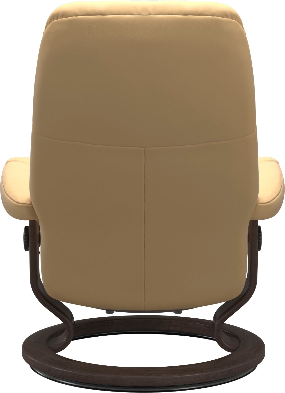Stressless® Relaxsessel »Consul«, (Set, Relaxsessel mit Hocker), mit Hocker, mit Classic Base, Größe S, Gestell Wenge