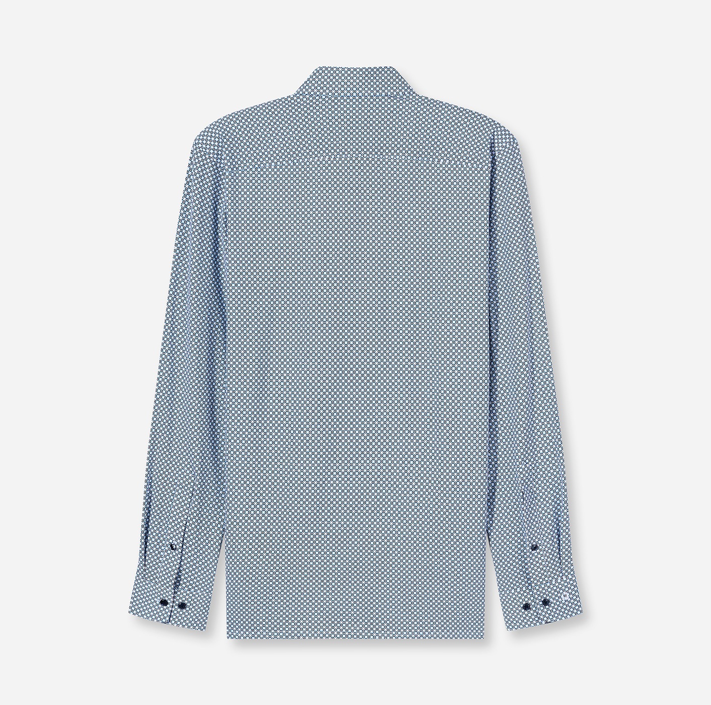 OLYMP Langarmhemd »Luxor 24/Seven« Businesshemd, modern fit, New Kentkragen, gemustert, bügelleicht