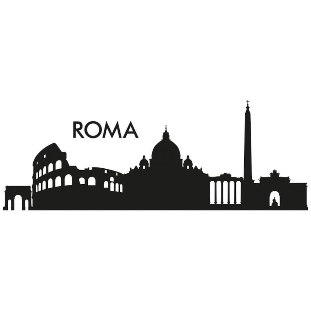 Wall-Art Wandtattoo »XXL Stadt Skyline Roma 120cm«, (1 St.)