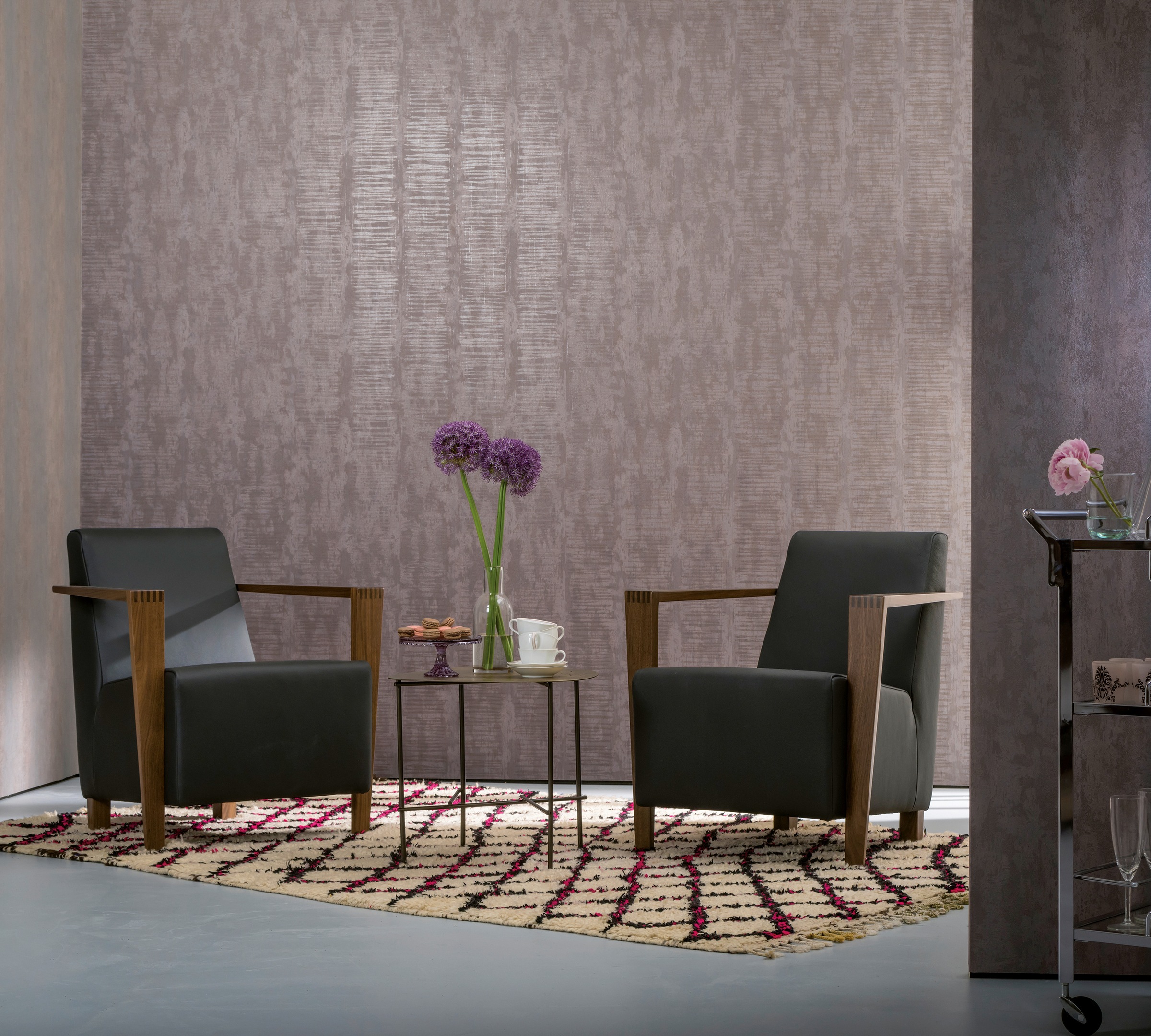 Marburg Vliestapete, Strukturmuster, moderne Tapete für Wohnzimmer Schlafzimmer Küche