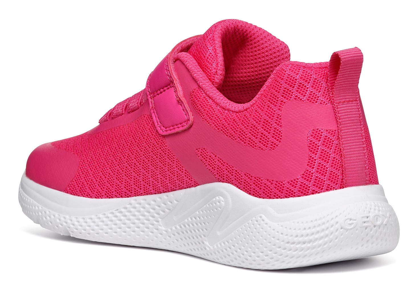 Geox Sneaker »J SPRINTYE GIRL«, Freizeitschuh, Schlupfschuh mit Klettverschluss