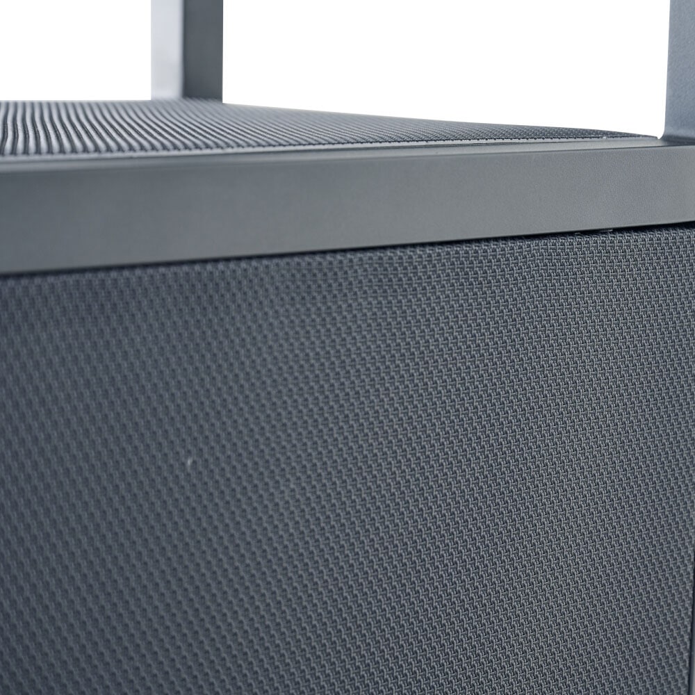 Siena Garden Servierwagen »PALMA klein« Aluminiumrahmen, Ranotex® Bezug dunkelgrau